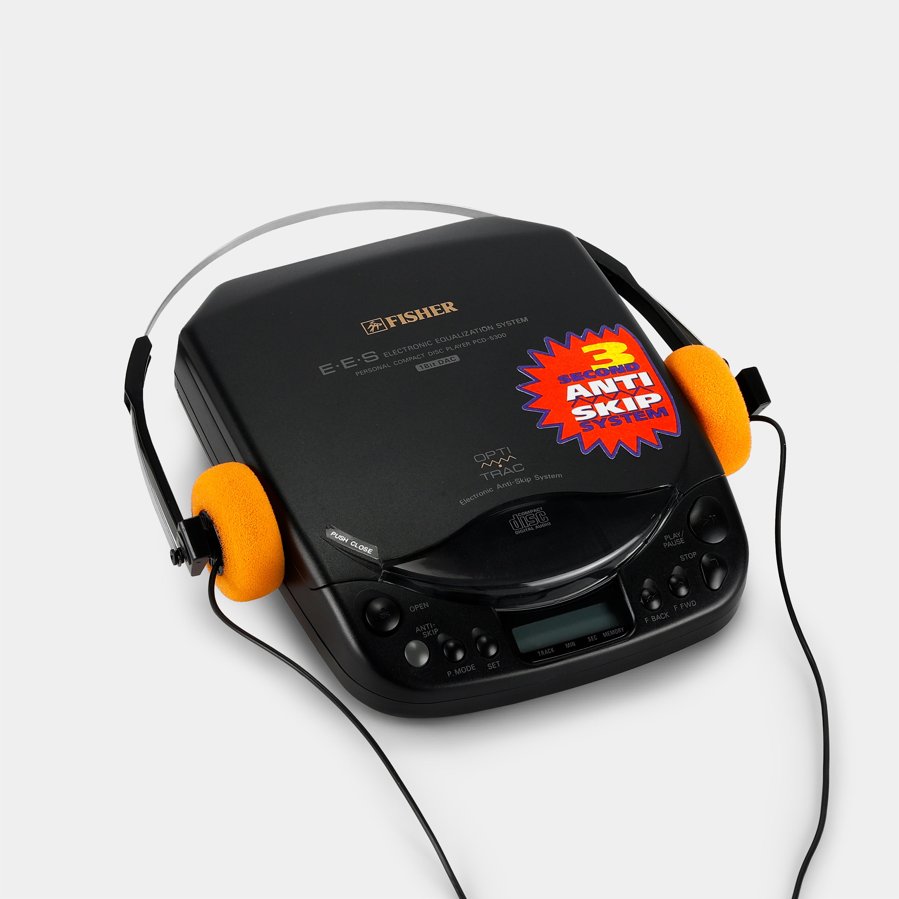 Fisher Model PCD-5300 Portable CD Player