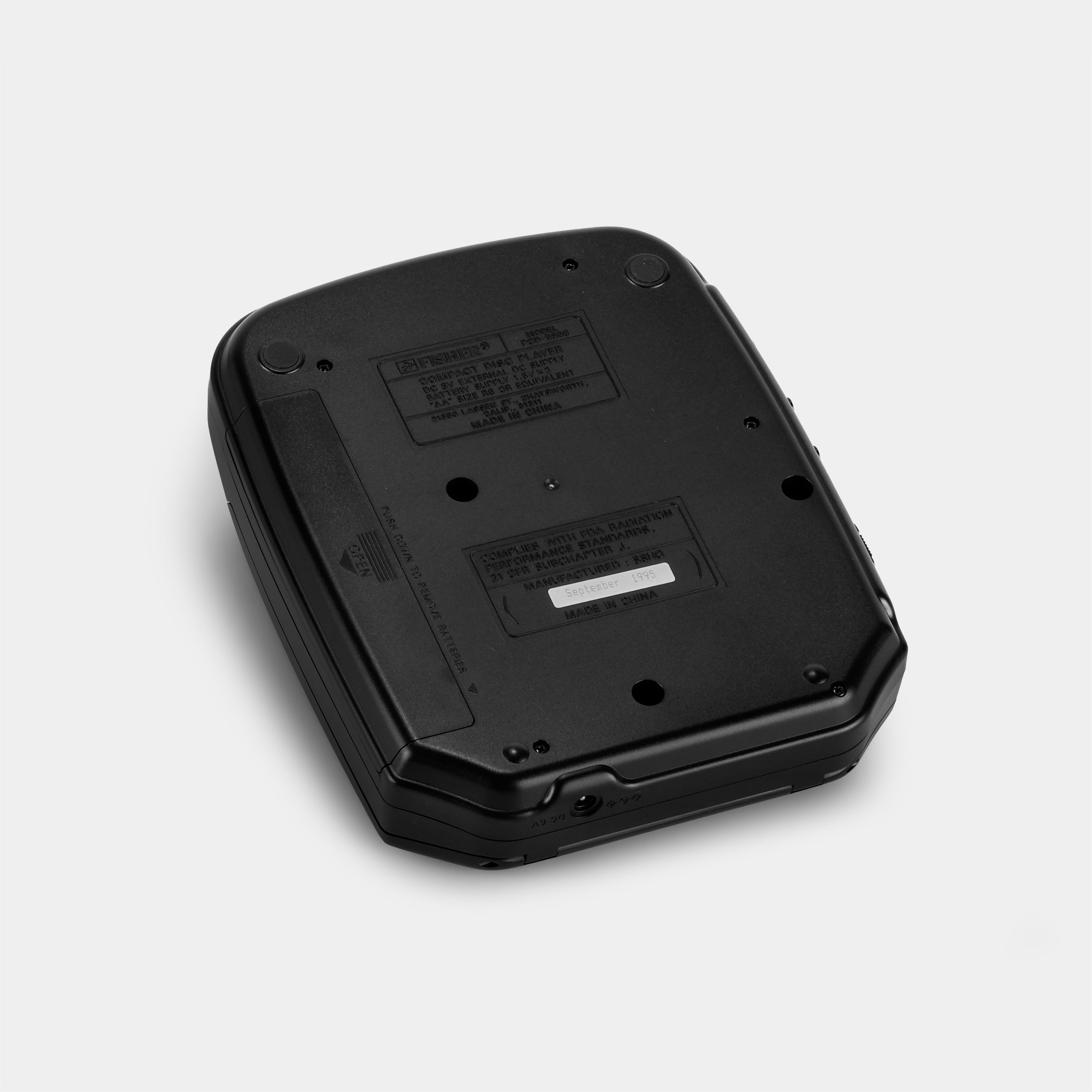 Fisher Model PCD-5300 Portable CD Player