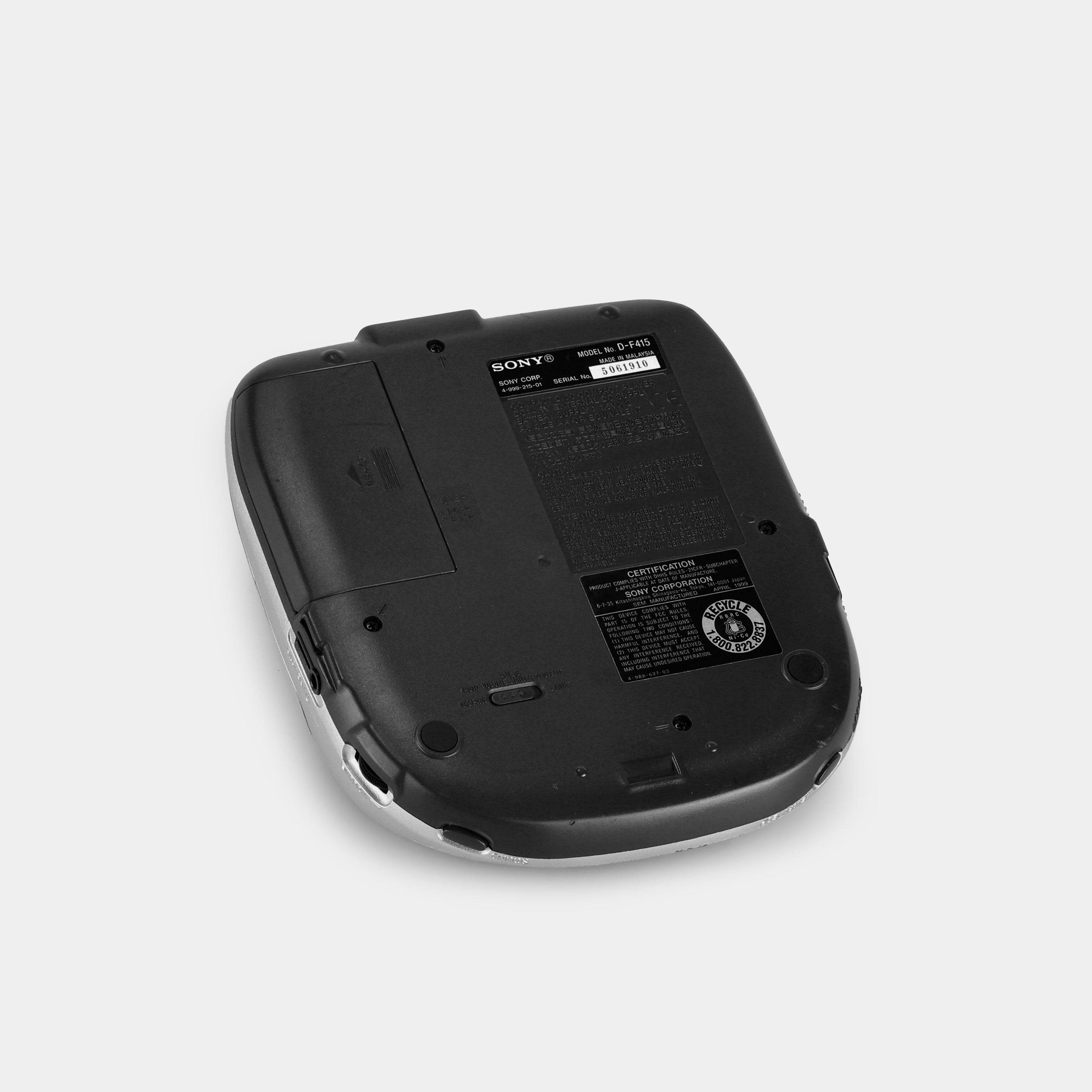 Sony Discman D-F415 Portable CD Player