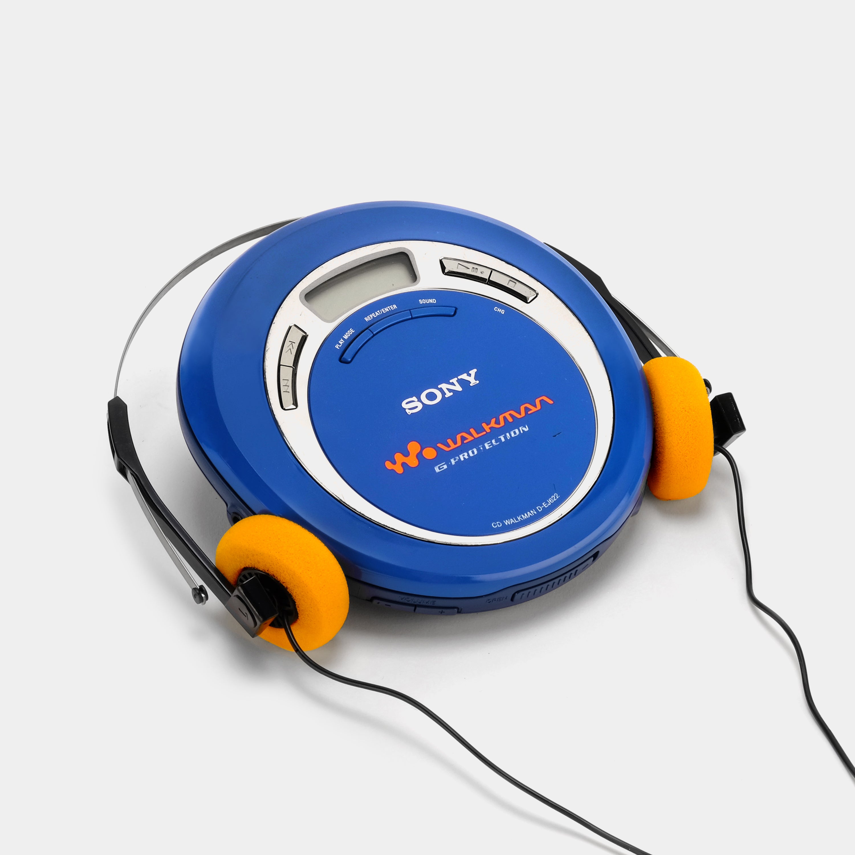 Sony Walkman D-EJ622 Blue Portable CD Player