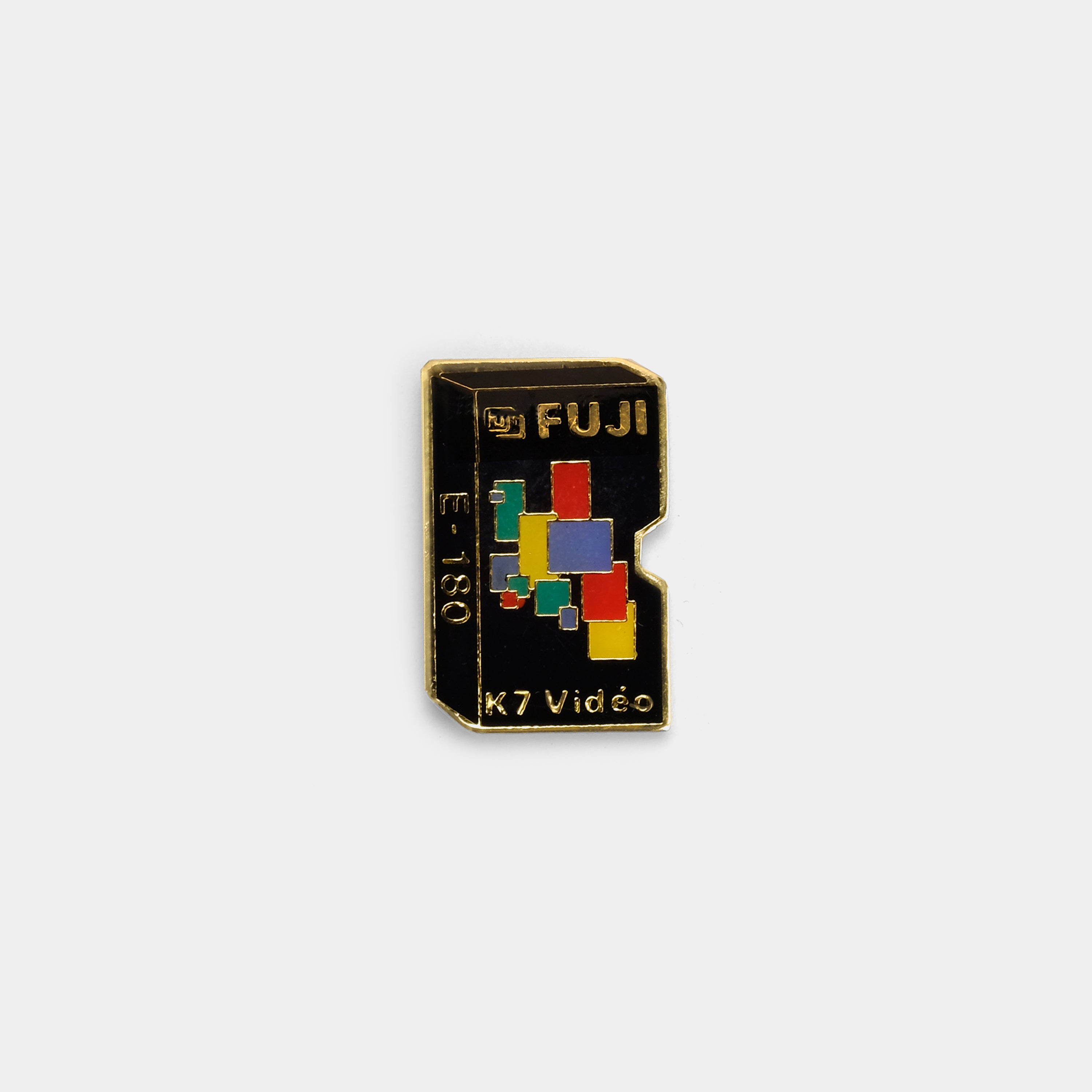 Fuji E-180 K7 Video Vintage Enamel Pin