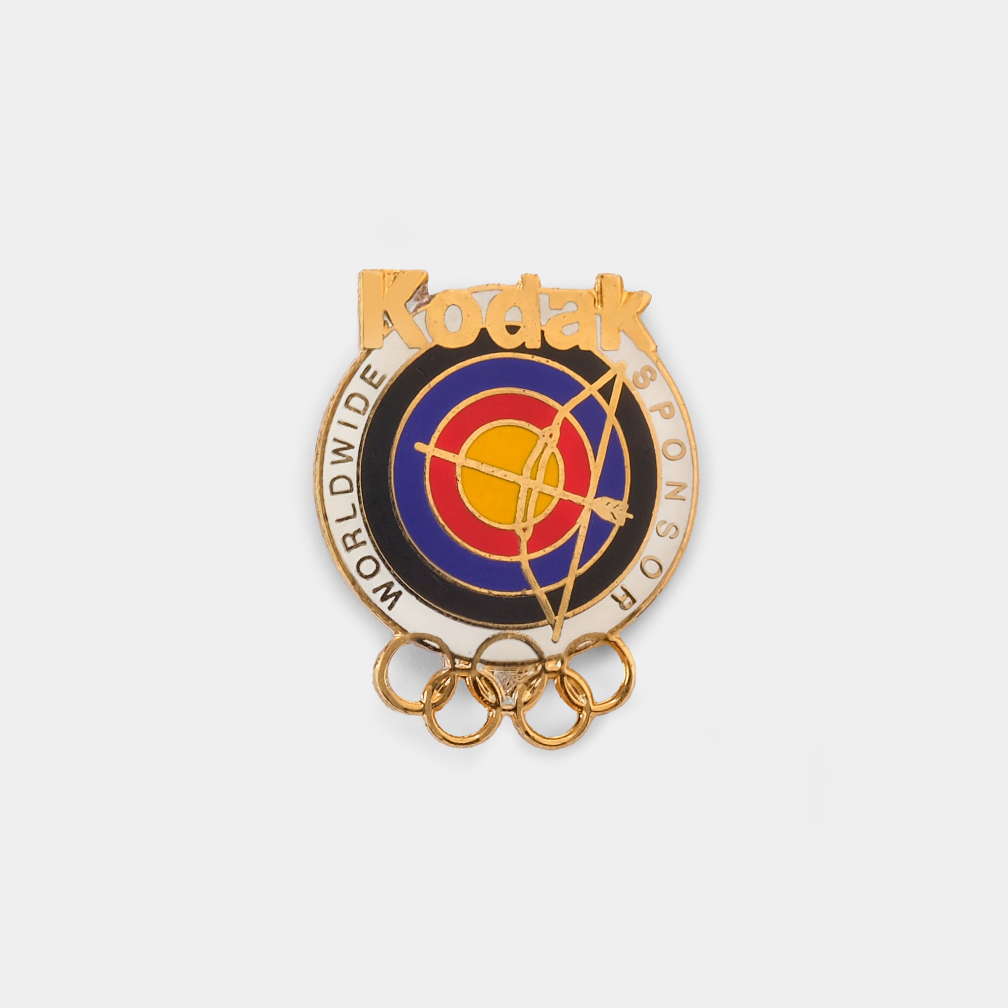 Pin's Kodak Jeux Olympiques – Modèle Tir – Email – Occasion