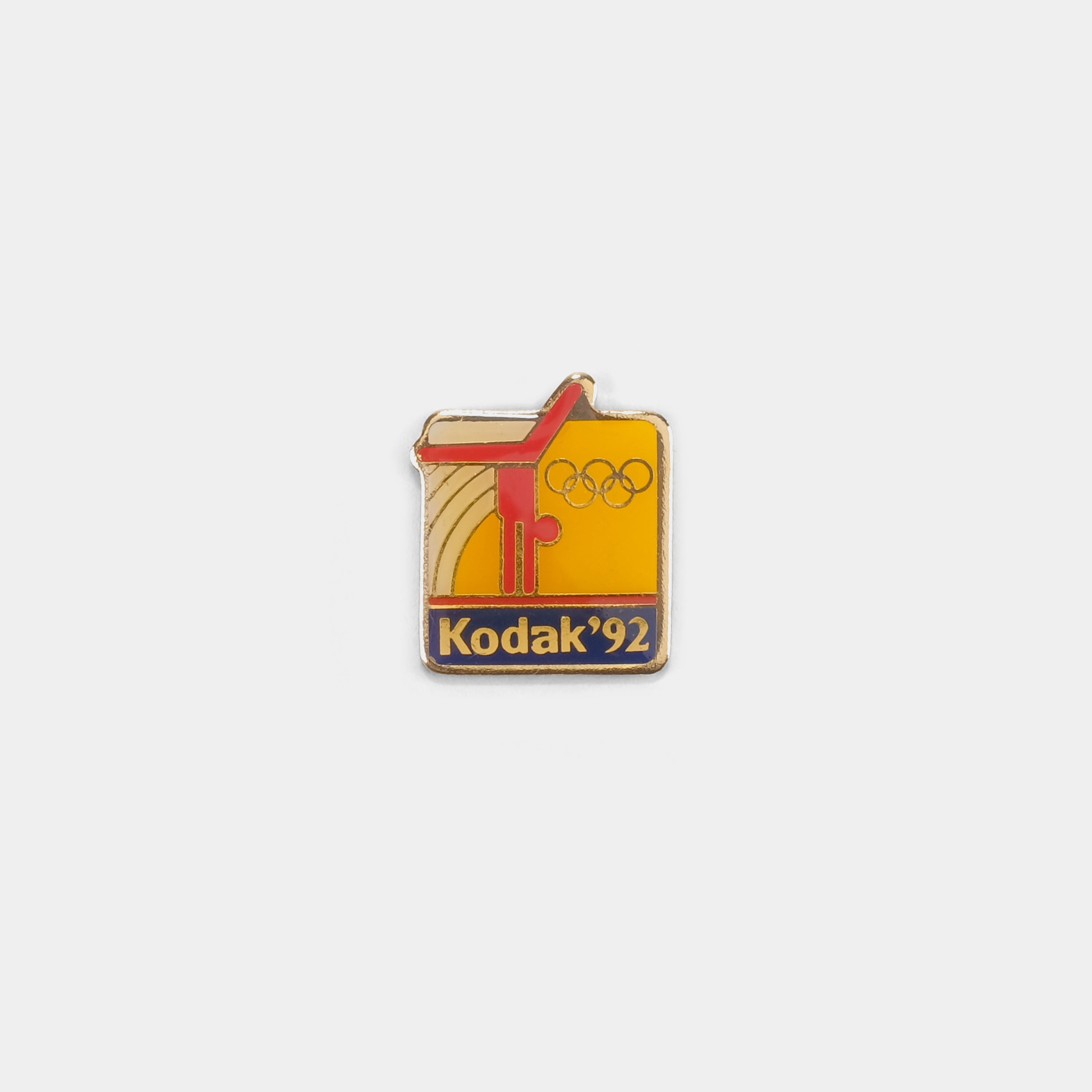 Kodak 1992 Olympics Gymnast Vintage Enamel Pin