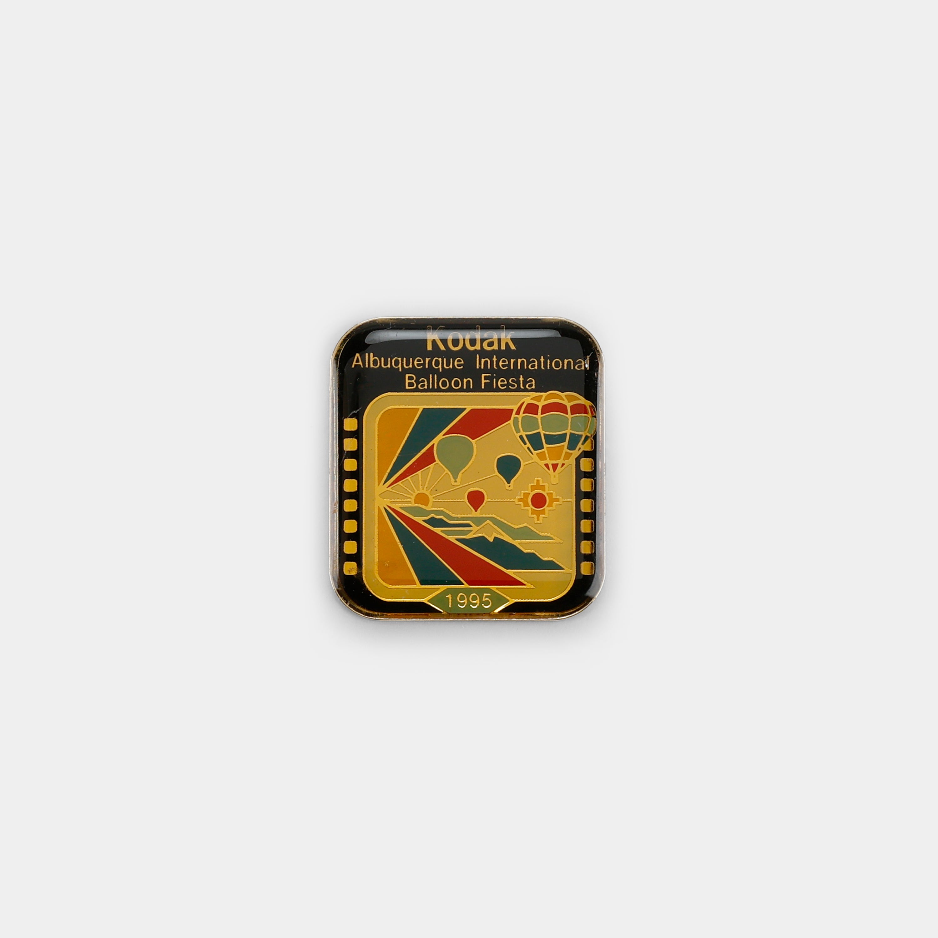 Kodak 1995 Albuquerque International Balloon Fiesta Vintage Enamel Pin