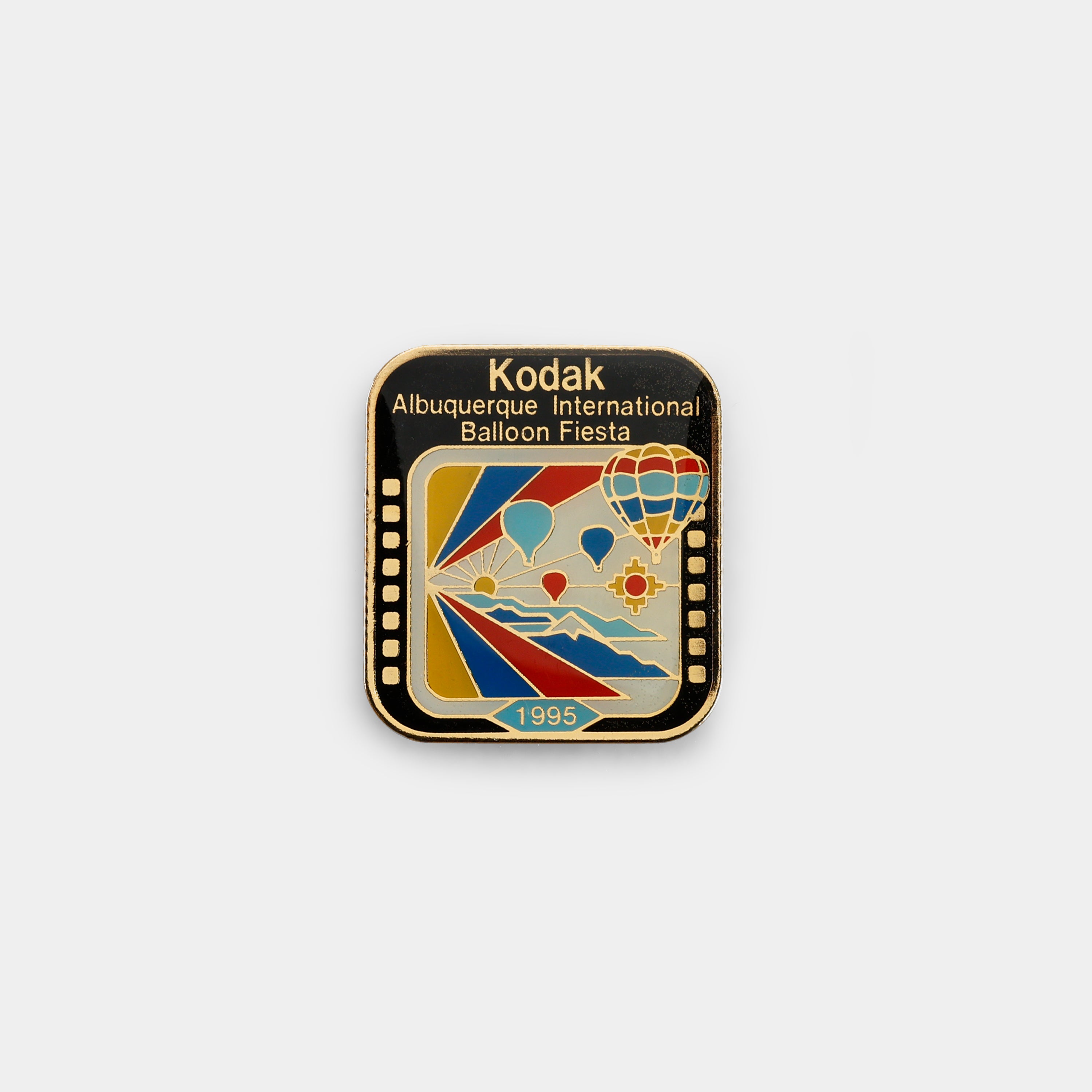 Kodak 1995 Albuquerque International Balloon Fiesta Vintage Enamel Pin