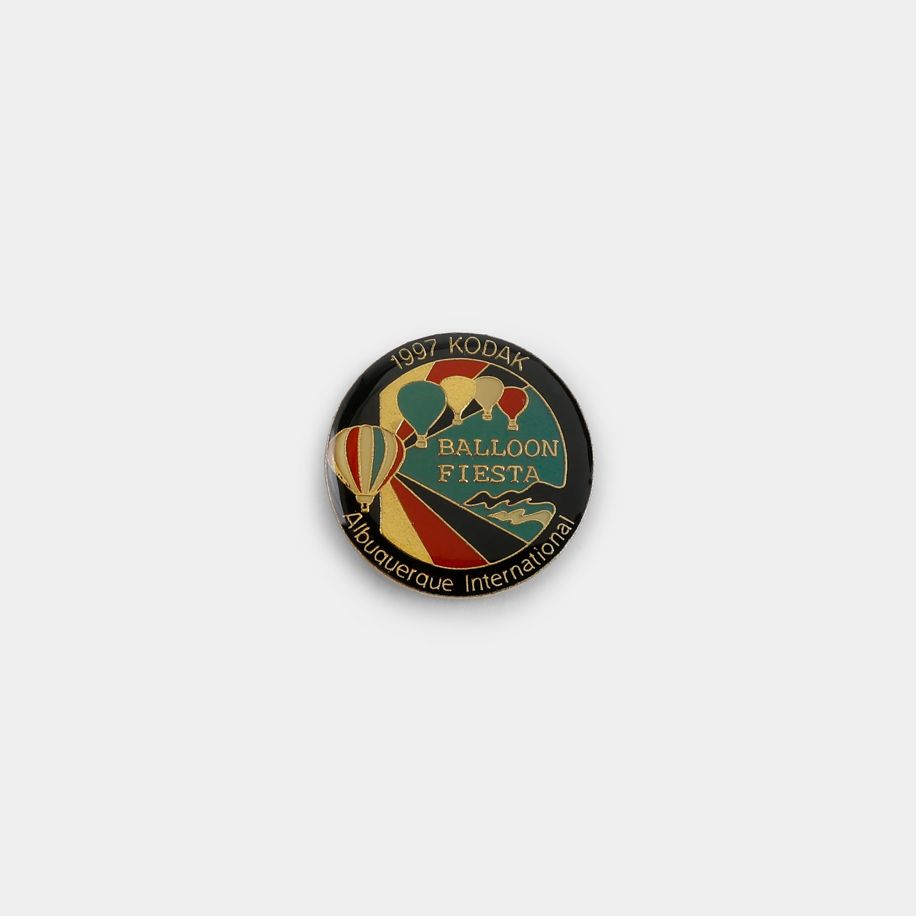 Kodak 1997 Albuquerque International Balloon Fiesta Vintage Enamel Pin