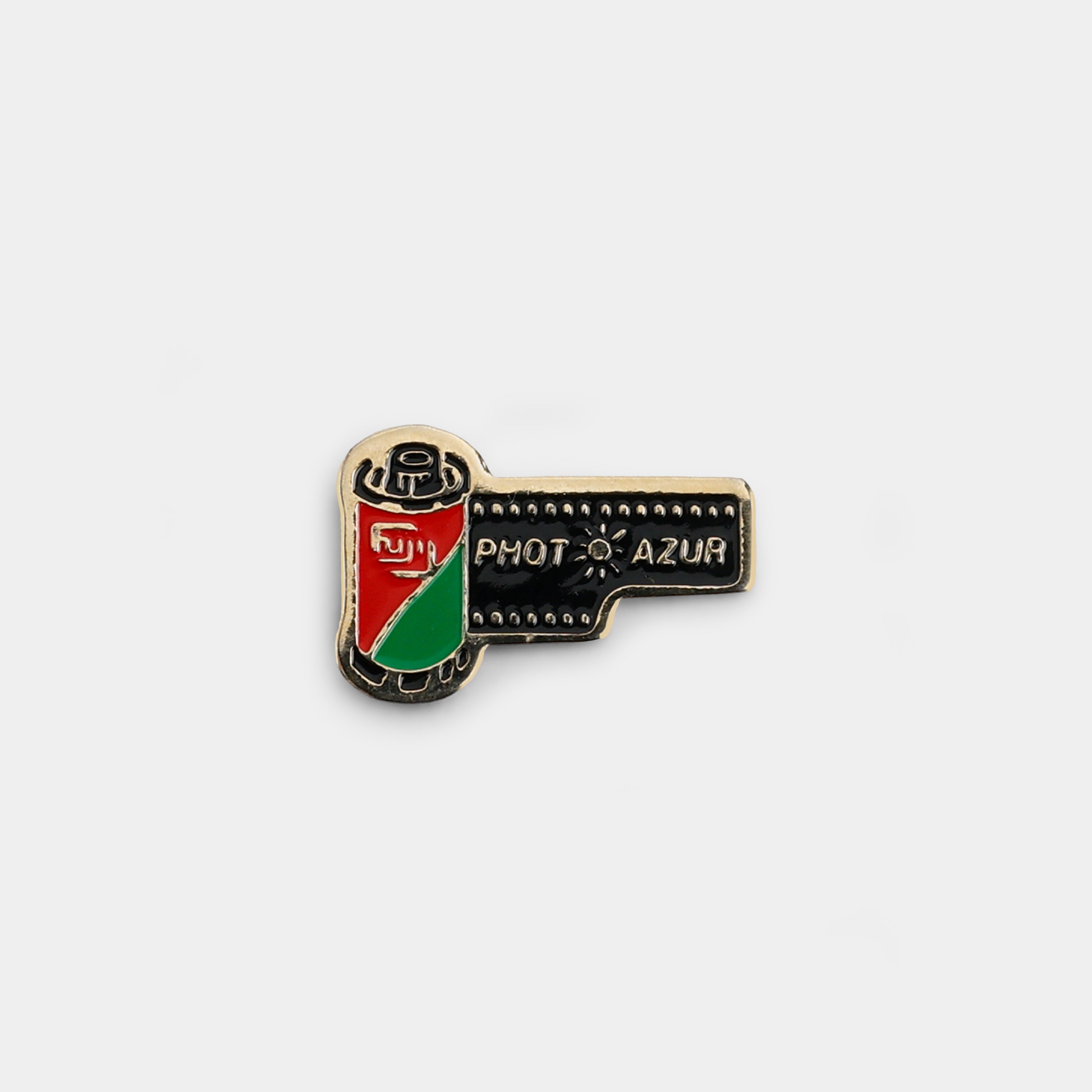 Fuji Photo Azur Vintage Enamel Pin