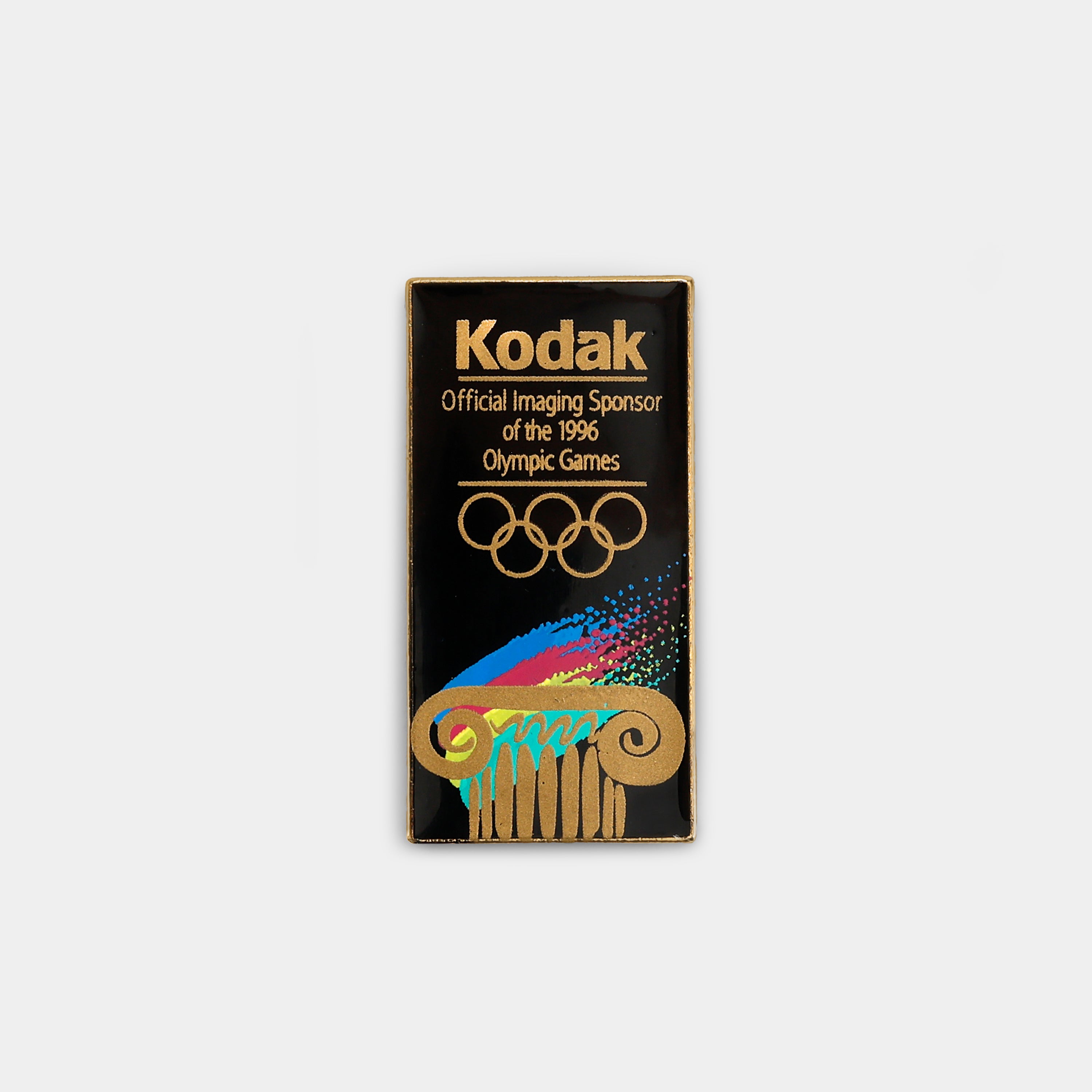 Kodak Official Imaging Sponsor of the 1996 Olympic Games Vintage Enamel Pin