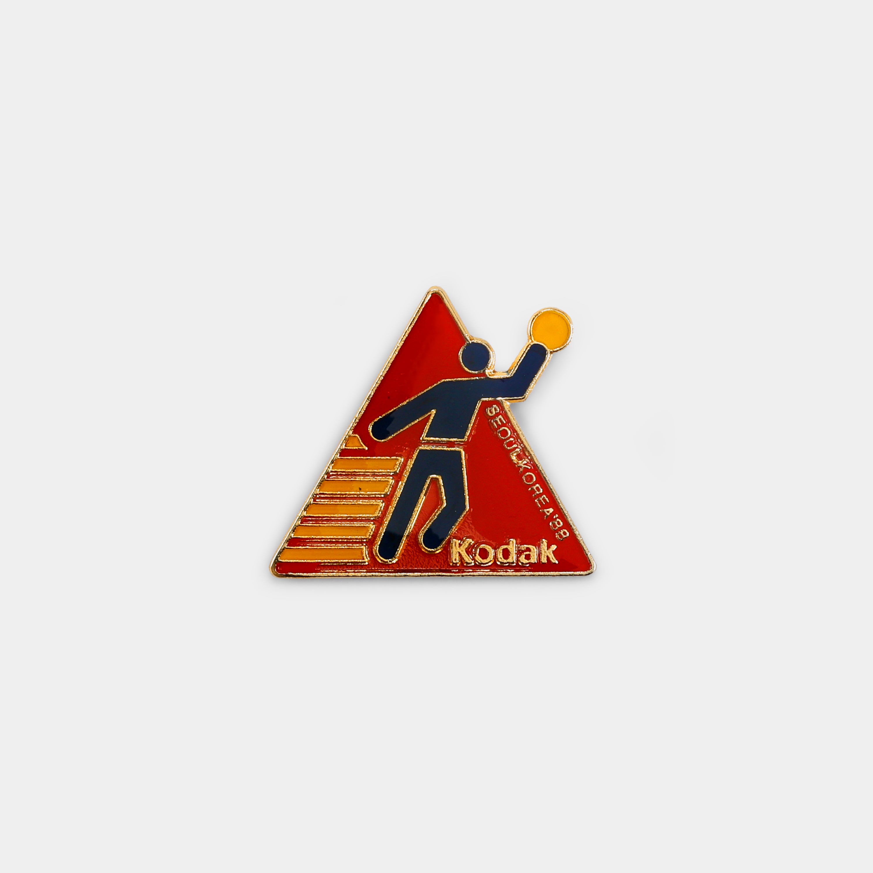 Kodak Seoul, Korea '88 Olympics Vintage Enamel Pin