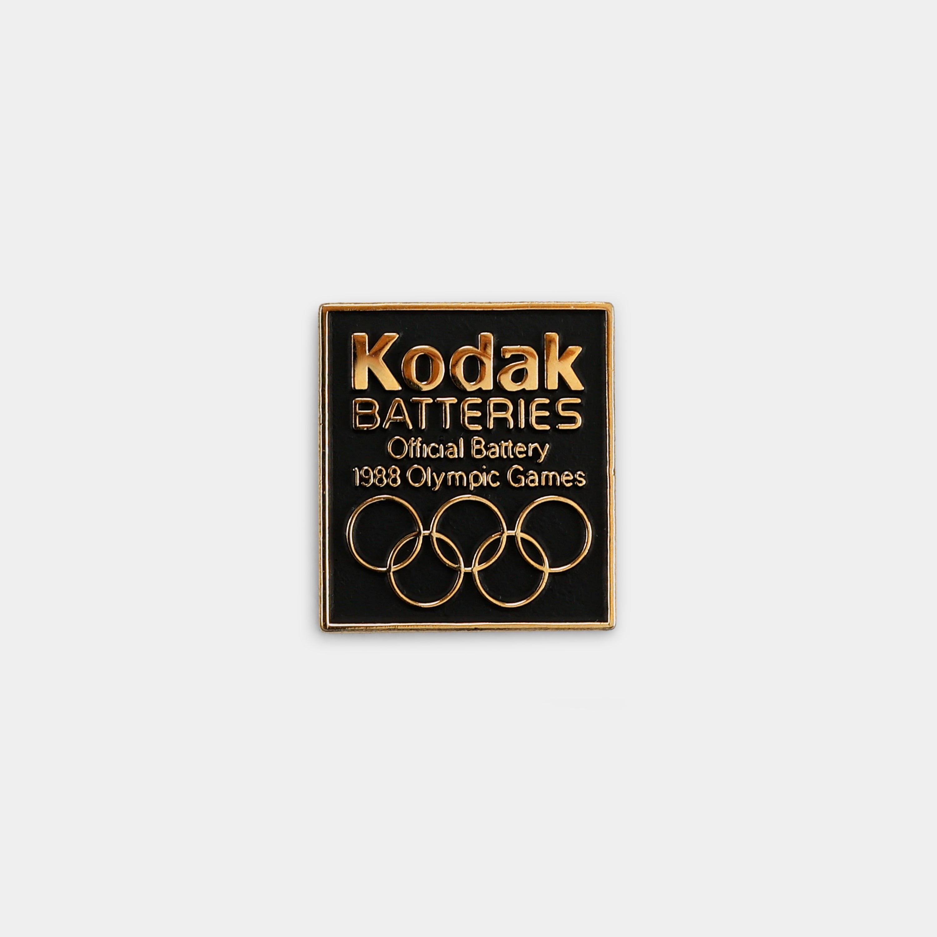 Kodak Batteries Official Battery 1988 Olympic Games Vintage Enamel Pin