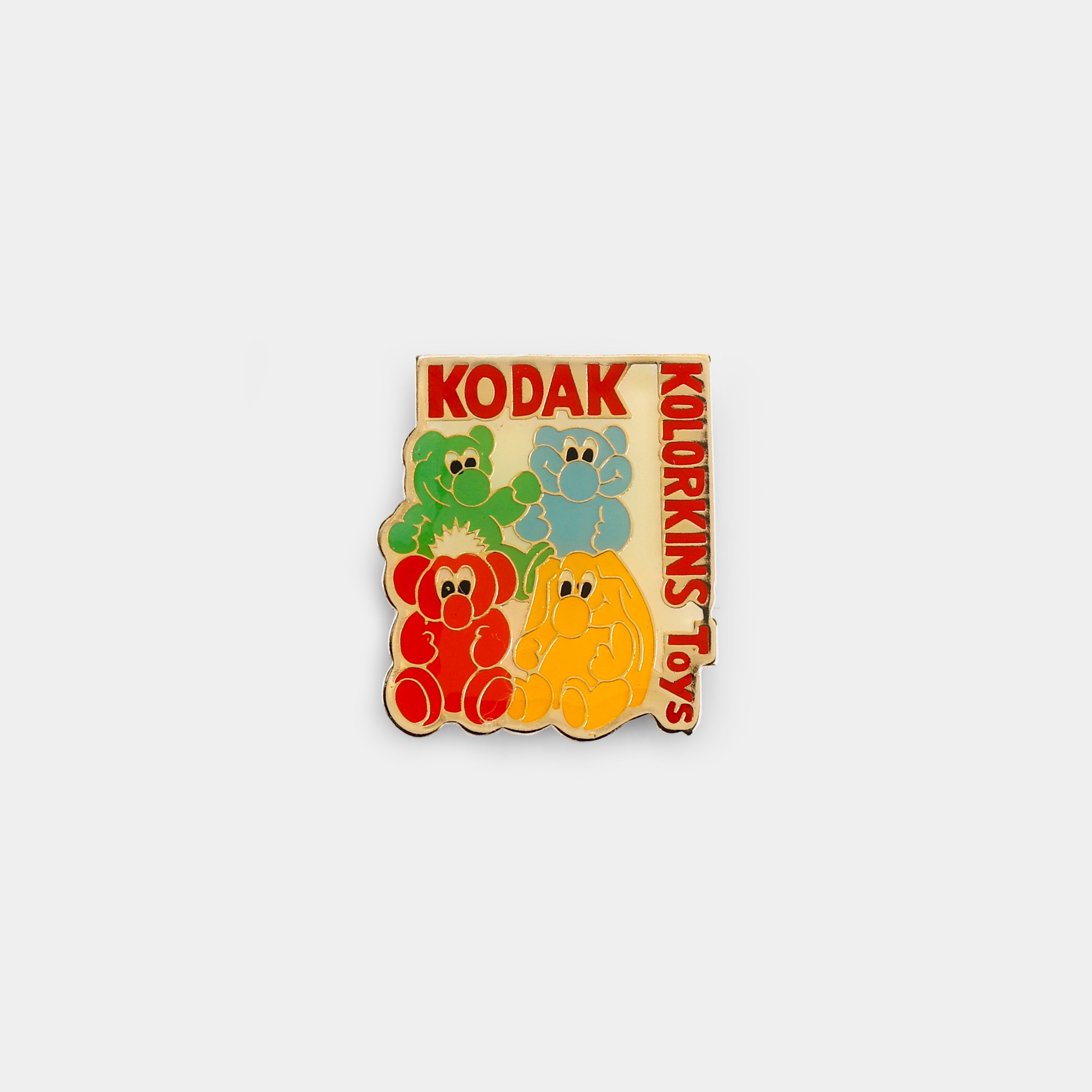 Kodak Kolorkins Toys Vintage Enamel Pin
