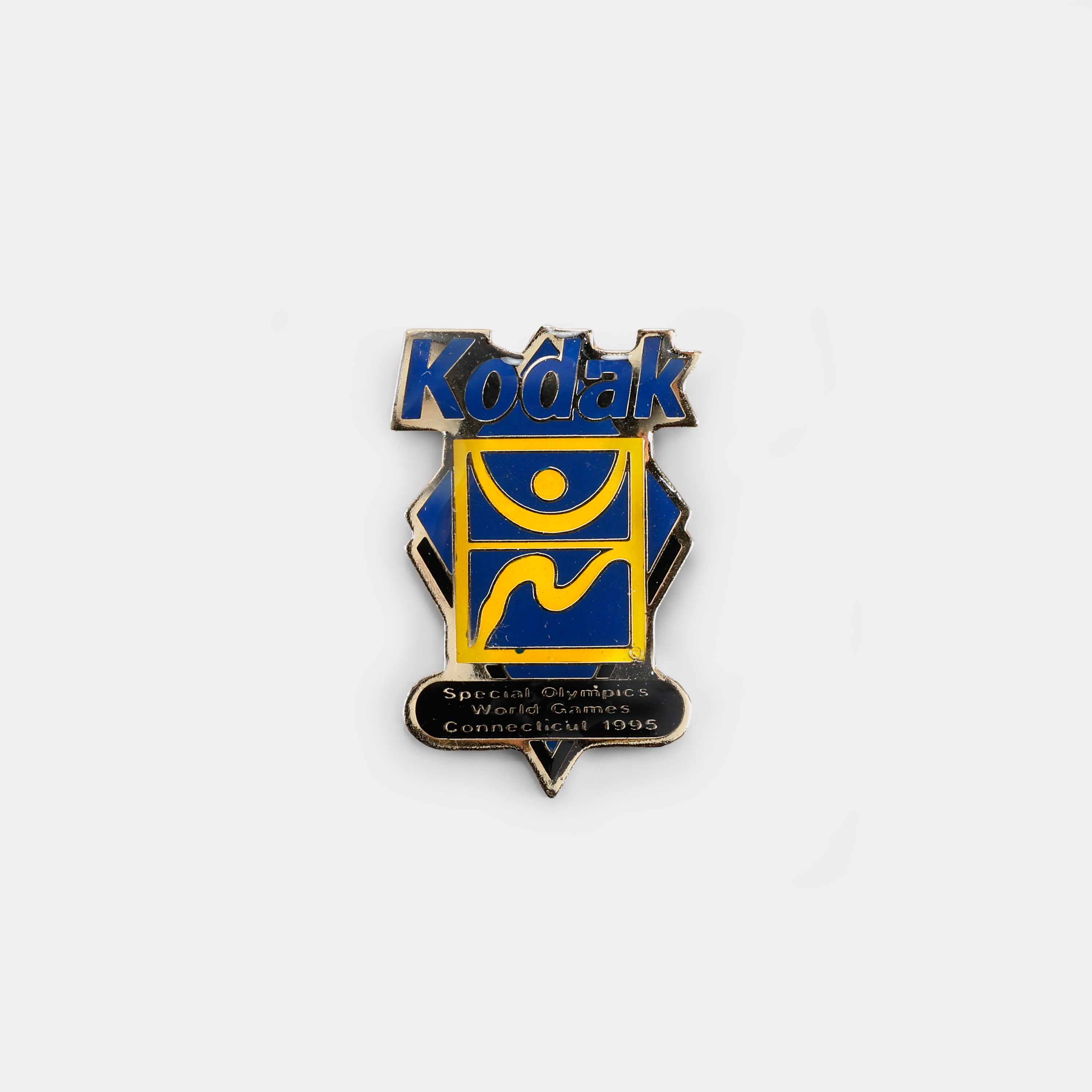 Kodak Special Olympics World Games Connecticut 1995 Vintage Enamel Pin