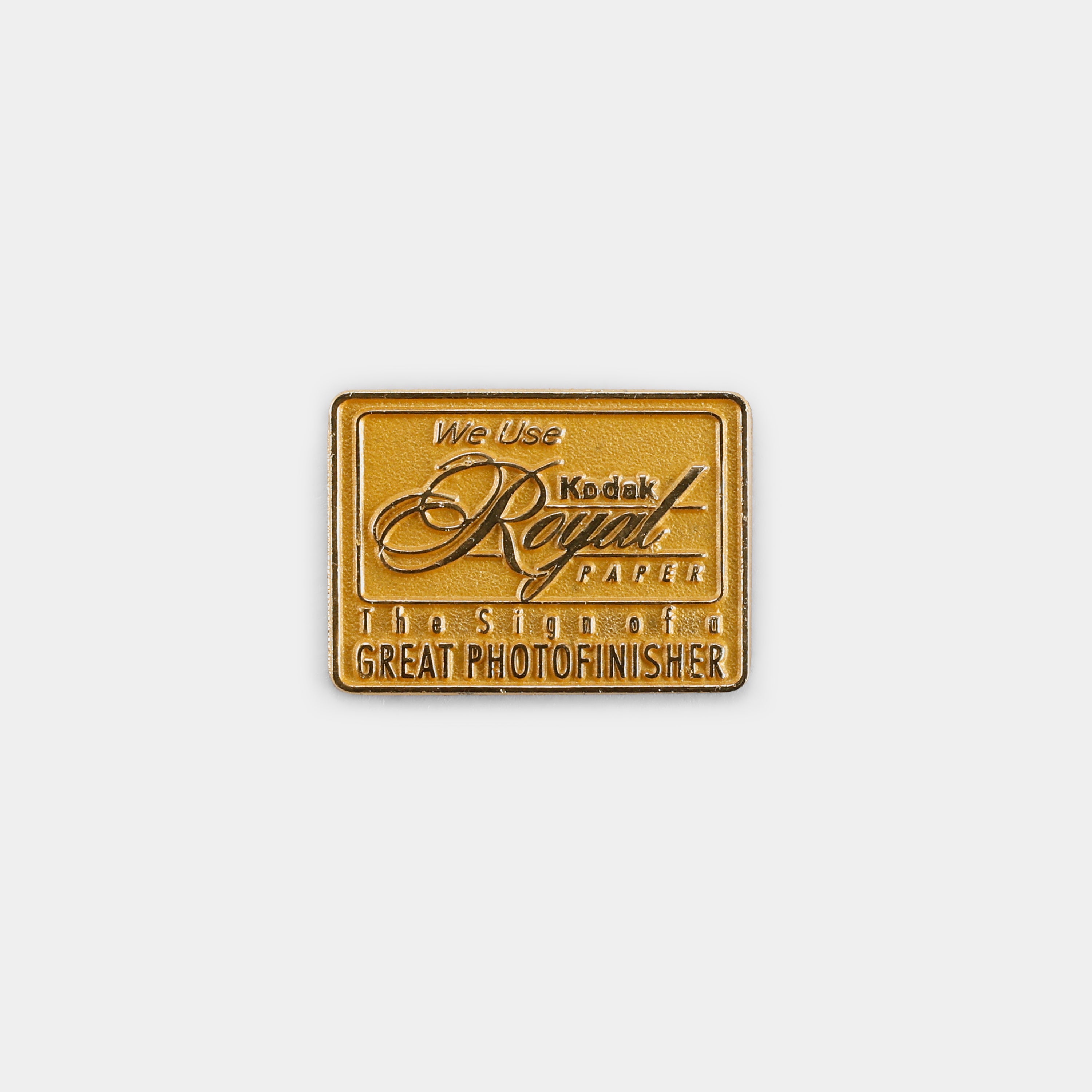 Kodak Royal Paper Vintage Enamel Pin