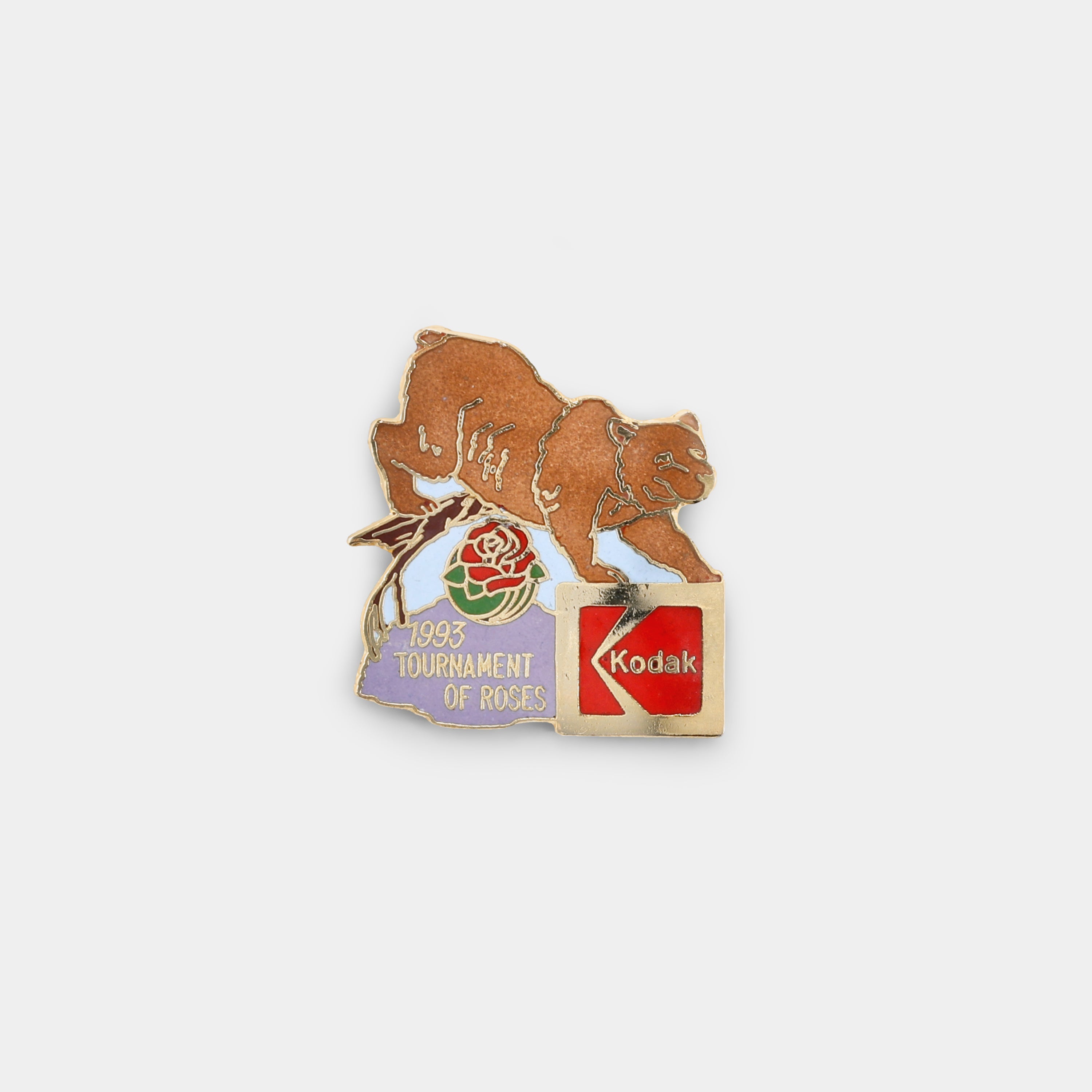 Kodak 1993 Tournament of Roses Vintage Enamel Pin