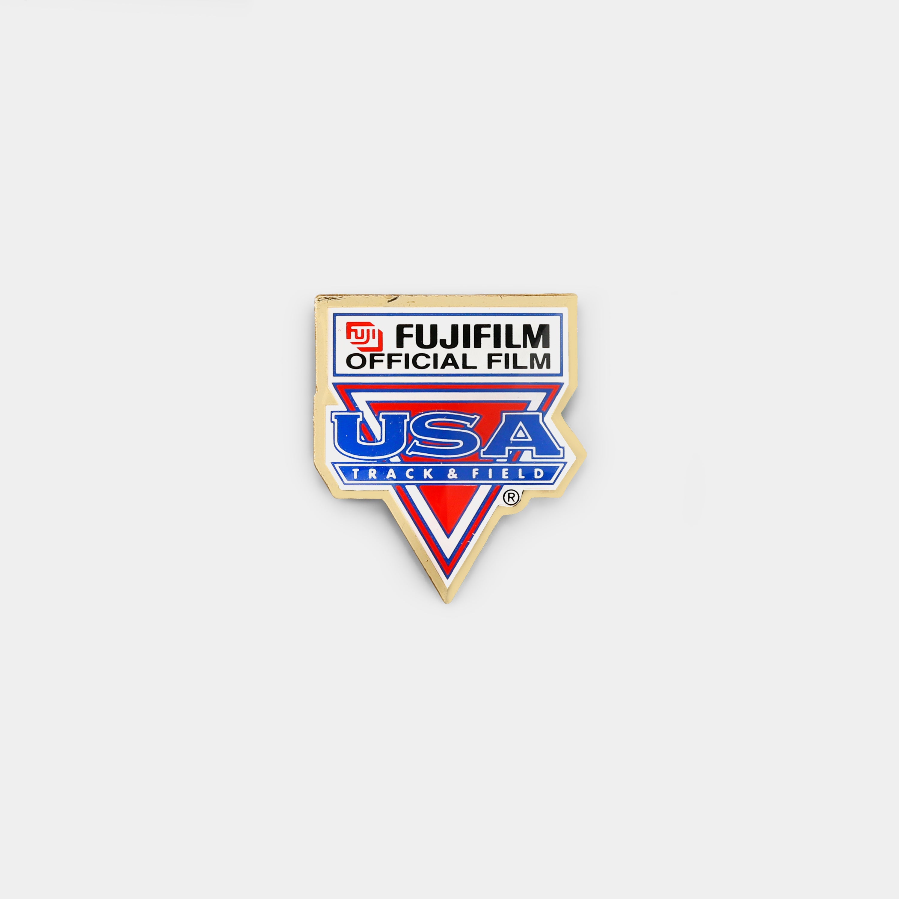 Fujifilm Official Film USA Track & Field Vintage Enamel Pin