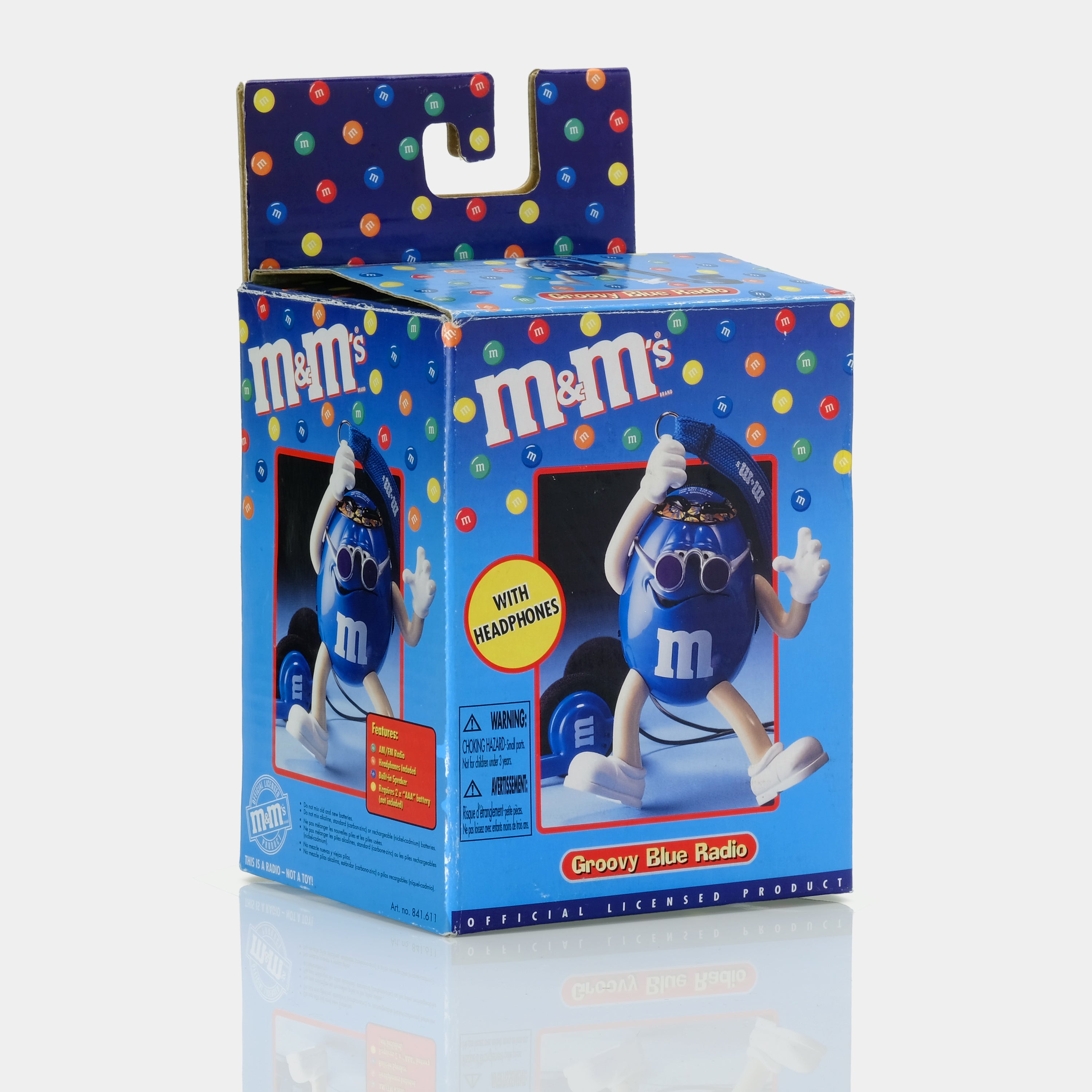 M&M's Groovy Blue Radio