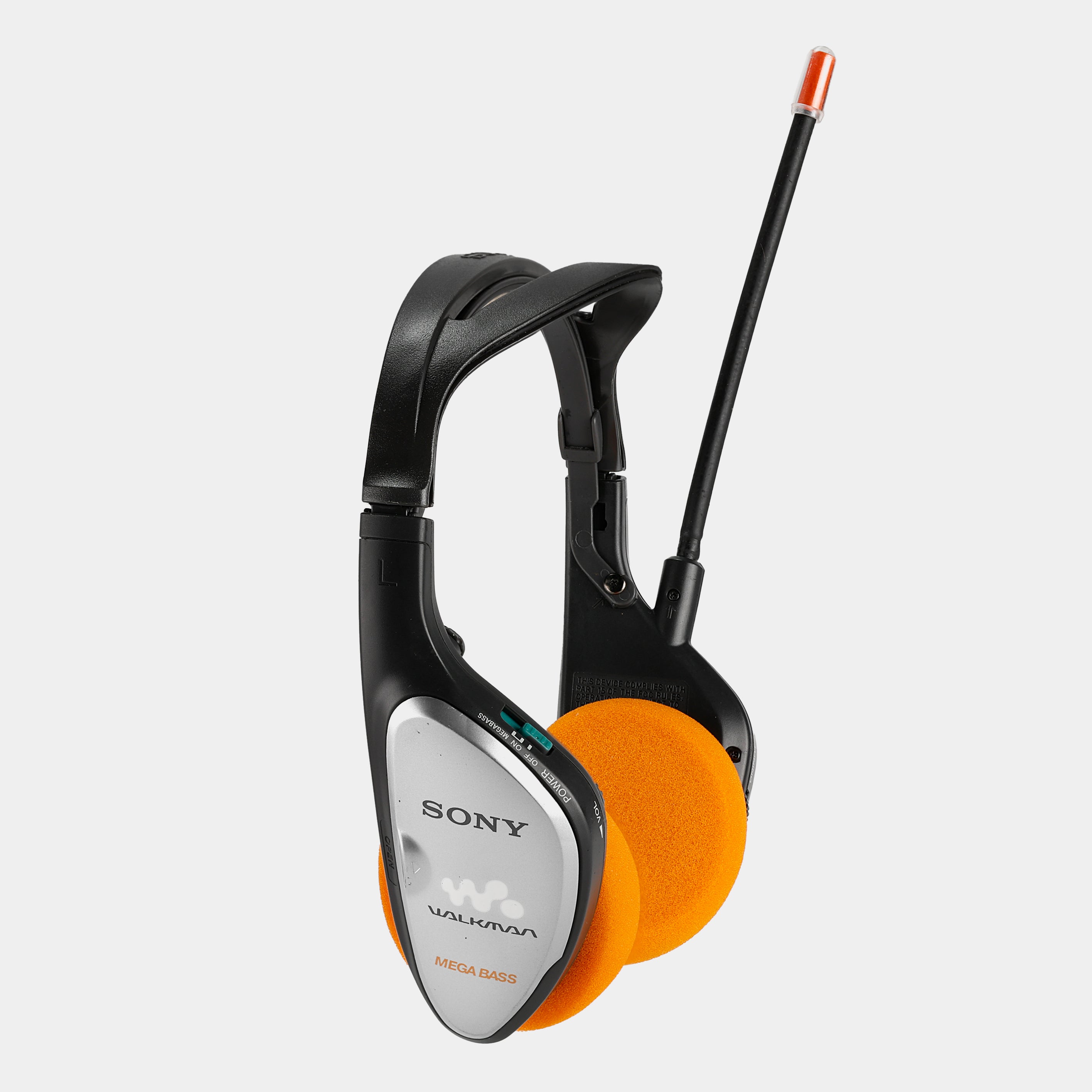 Sony Walkman SRF-H4 FM/AM Stereo On-Ear Radio Headphones