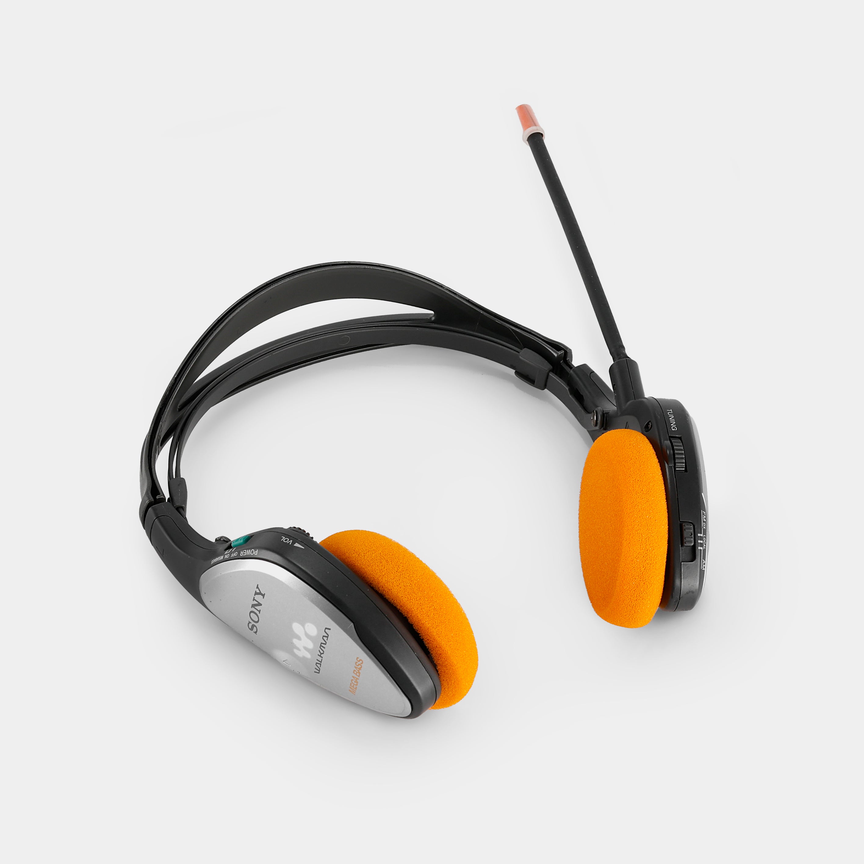 Sony Walkman SRF-H4 FM/AM Stereo On-Ear Radio Headphones