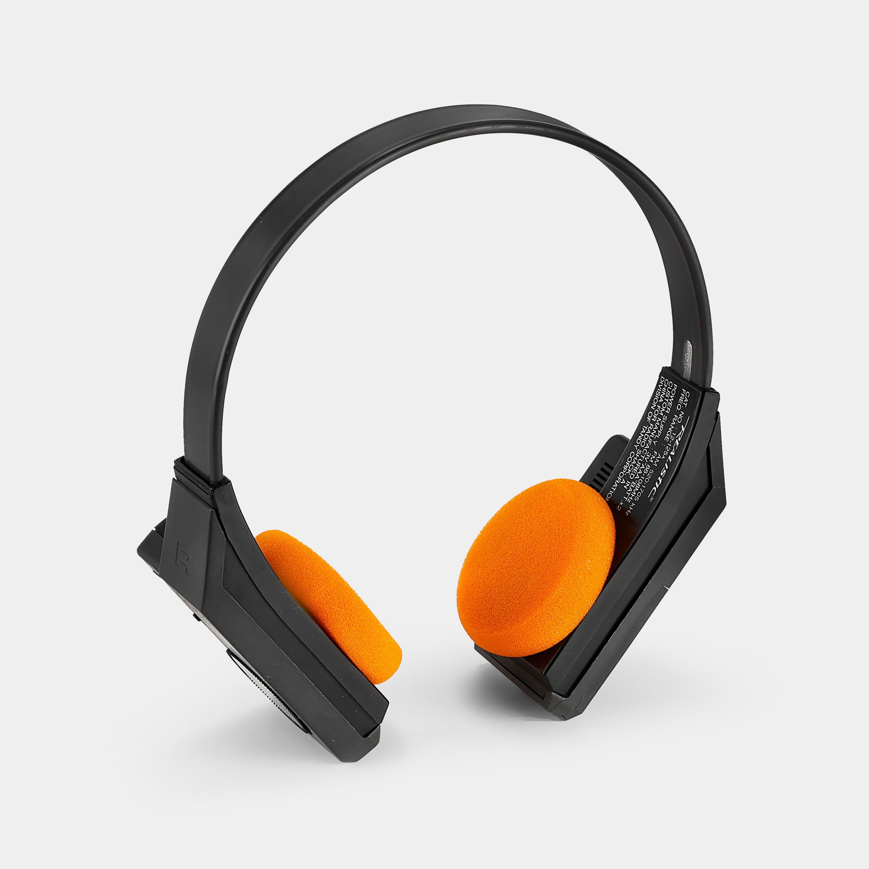 Realistic AM/FM Stereo Mate On-Ear Radio Headphones