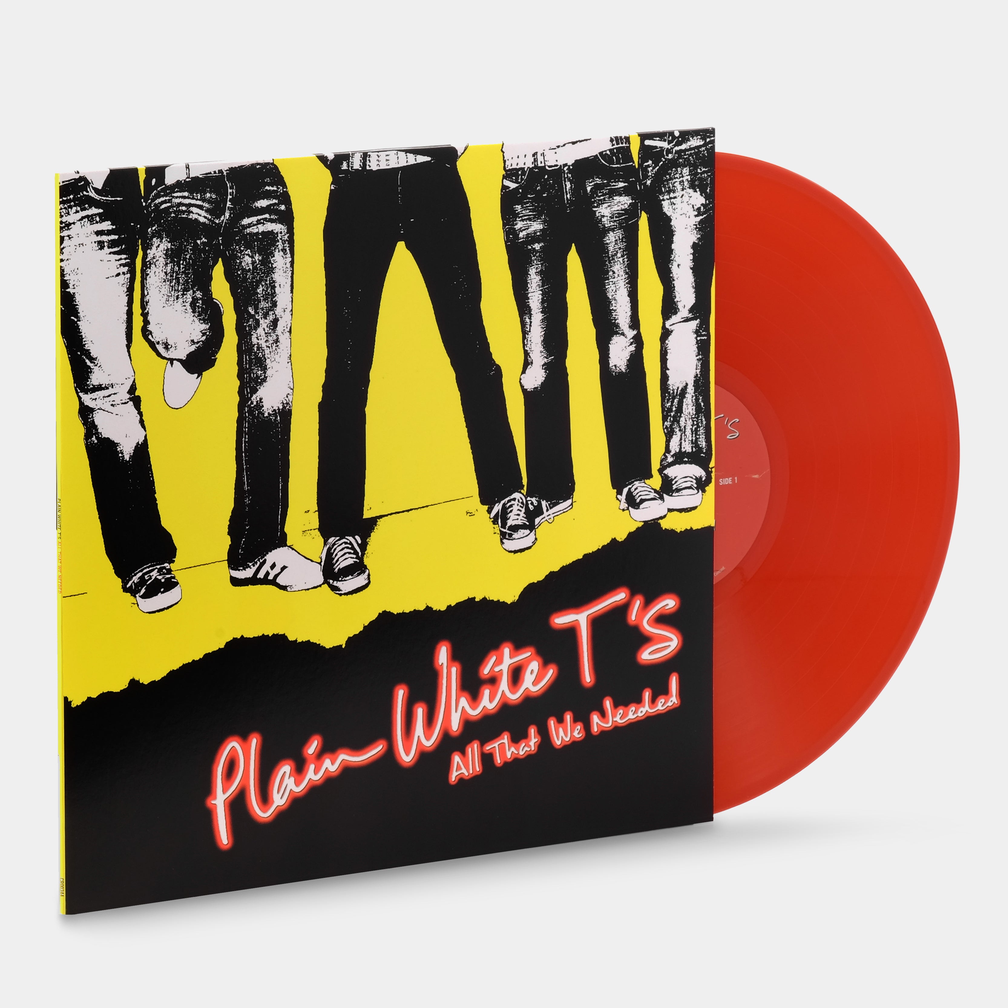 Plain White T's - All That We Needed LP Opaque Red Vinyl Record