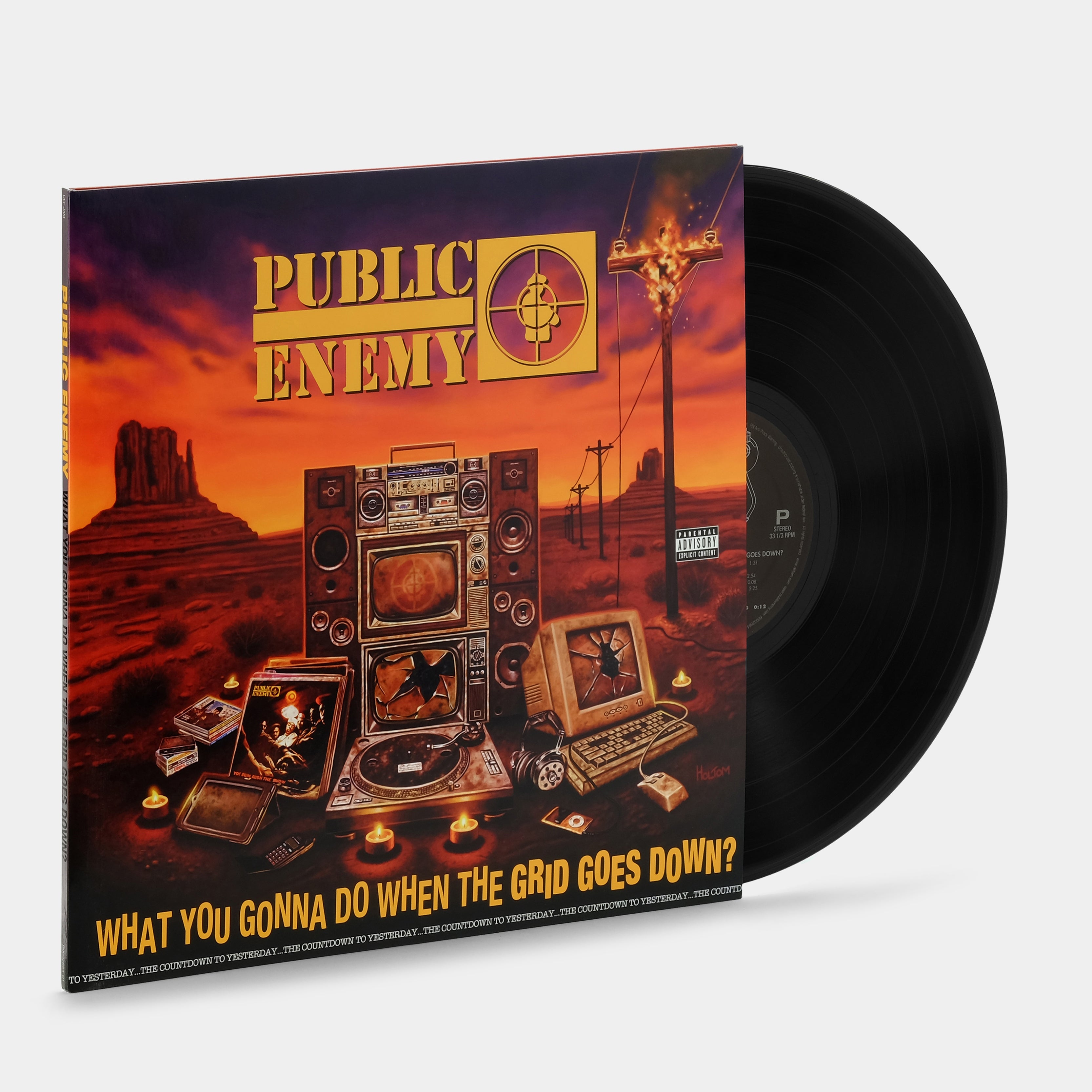 Public Enemy - What You Gonna Do When The Grid Goes Down? LP Vinyl Rec