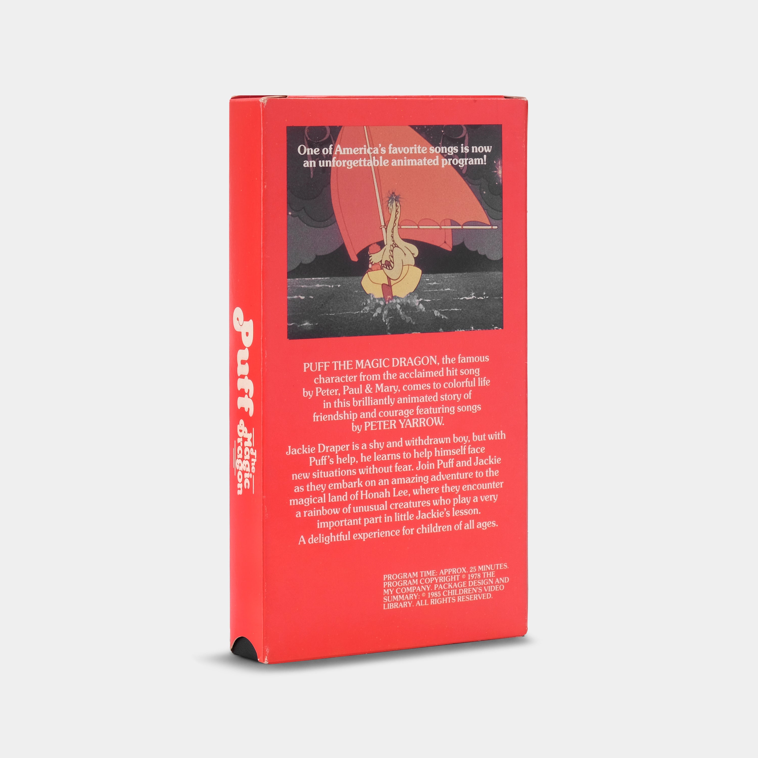 Puff the Magic Dragon VHS Tape – Retrospekt