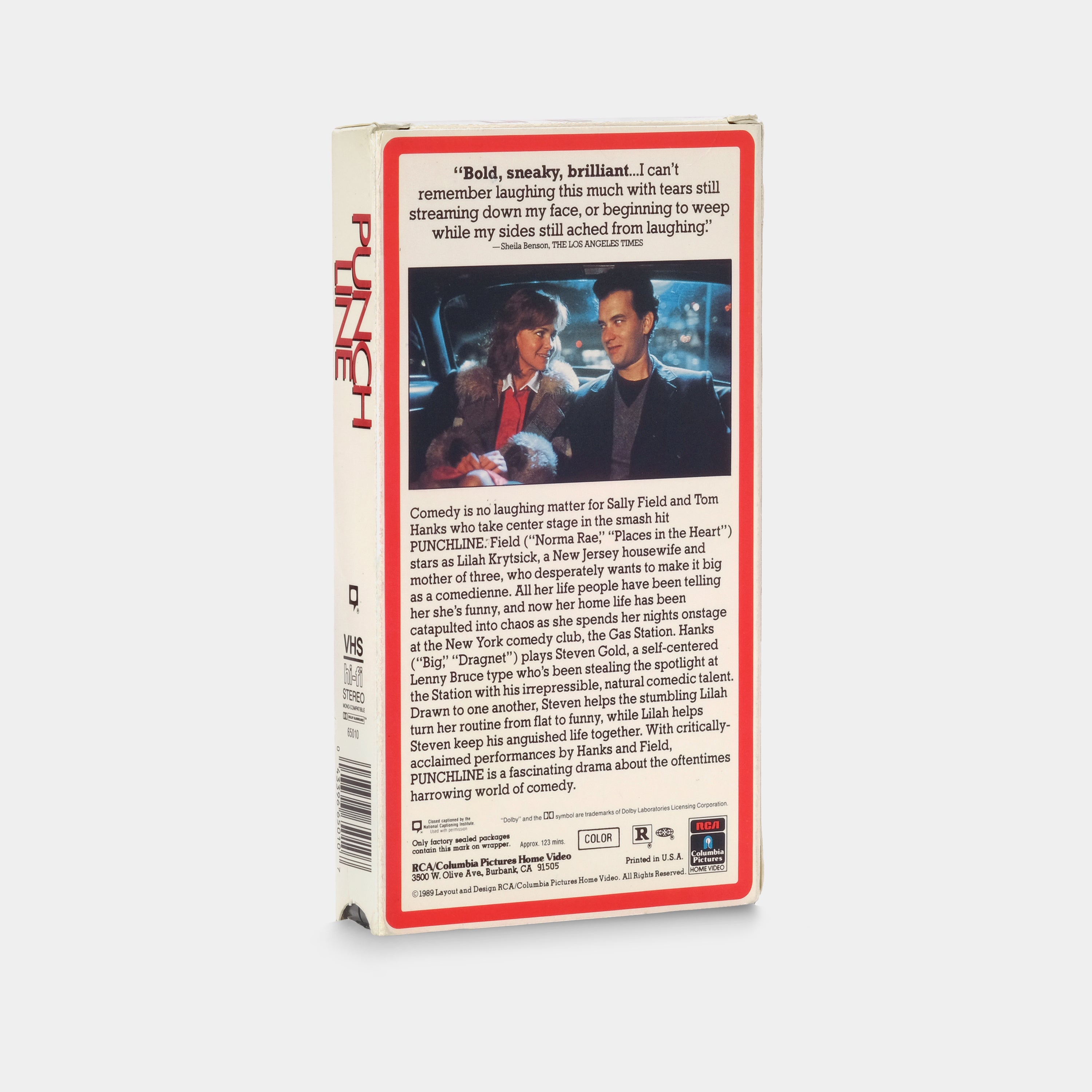Punchline VHS Tape