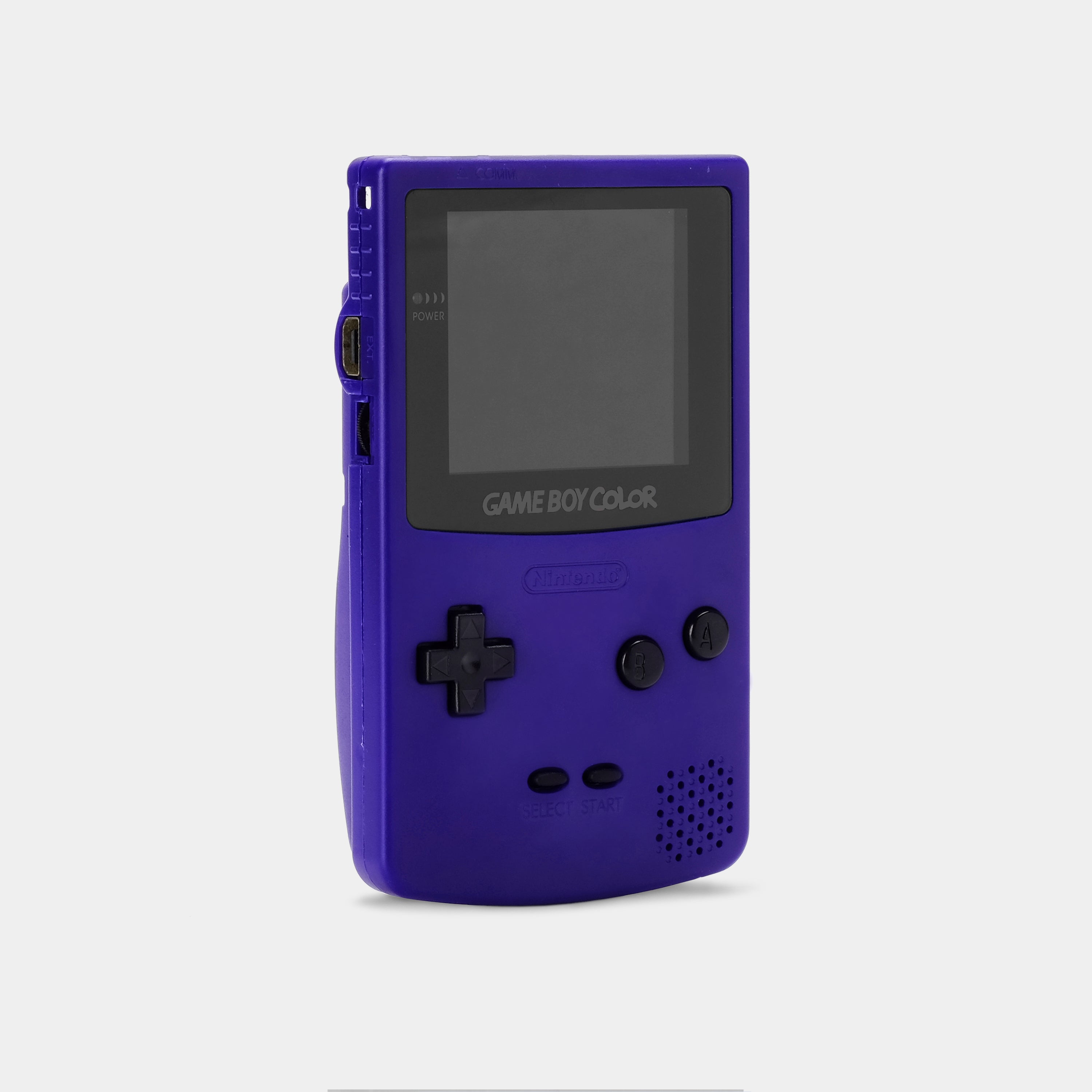 Nintendo Game Boy Color Purple Game Console With Backlit Screen