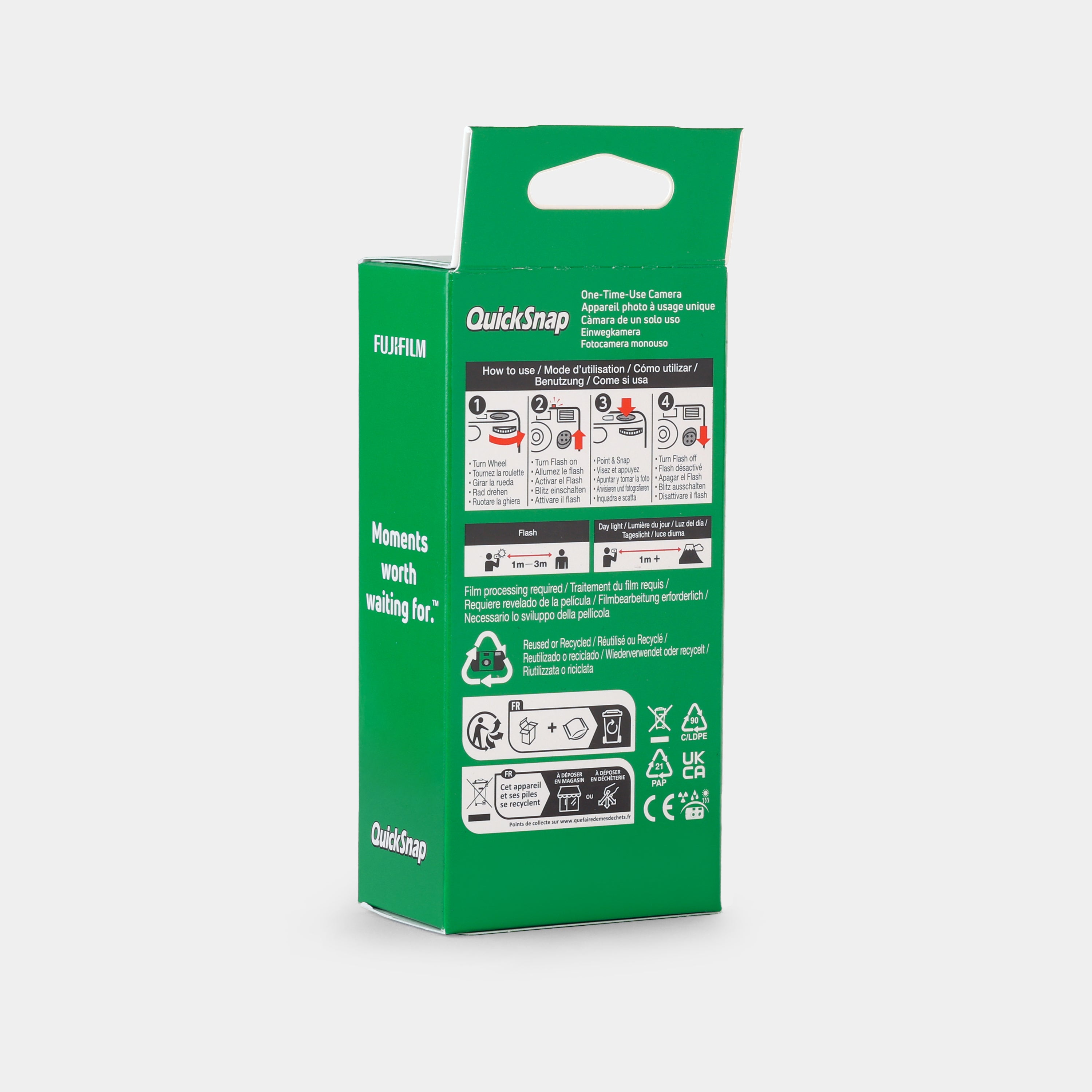 Fujifilm QuickSnap Disposable 35mm Film Camera