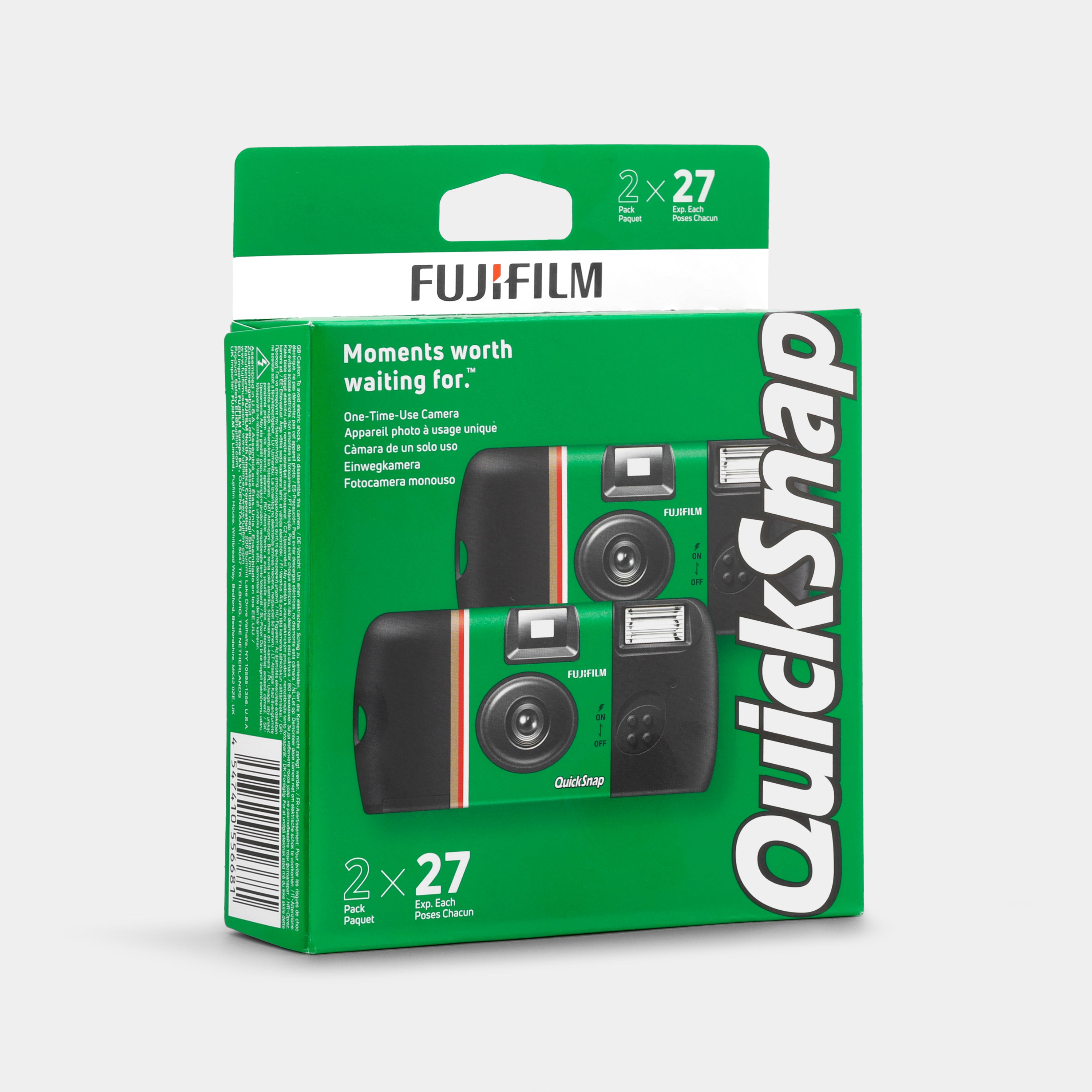 Fujifilm QuickSnap Disposable 35mm Film Camera 2 Pack