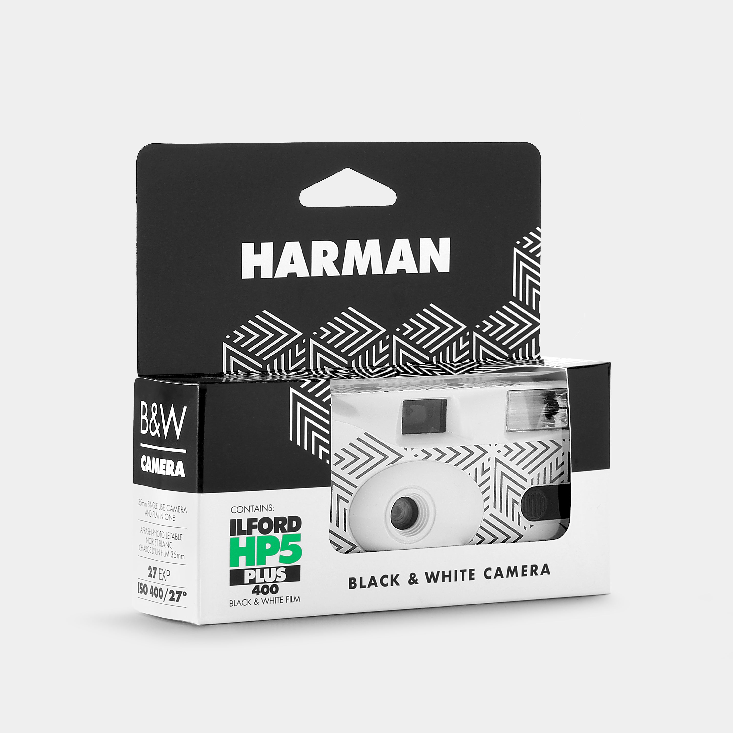 Ilford HP5 Plus 400 Black and White 35mm Disposable Film Camera (27 Exposures)