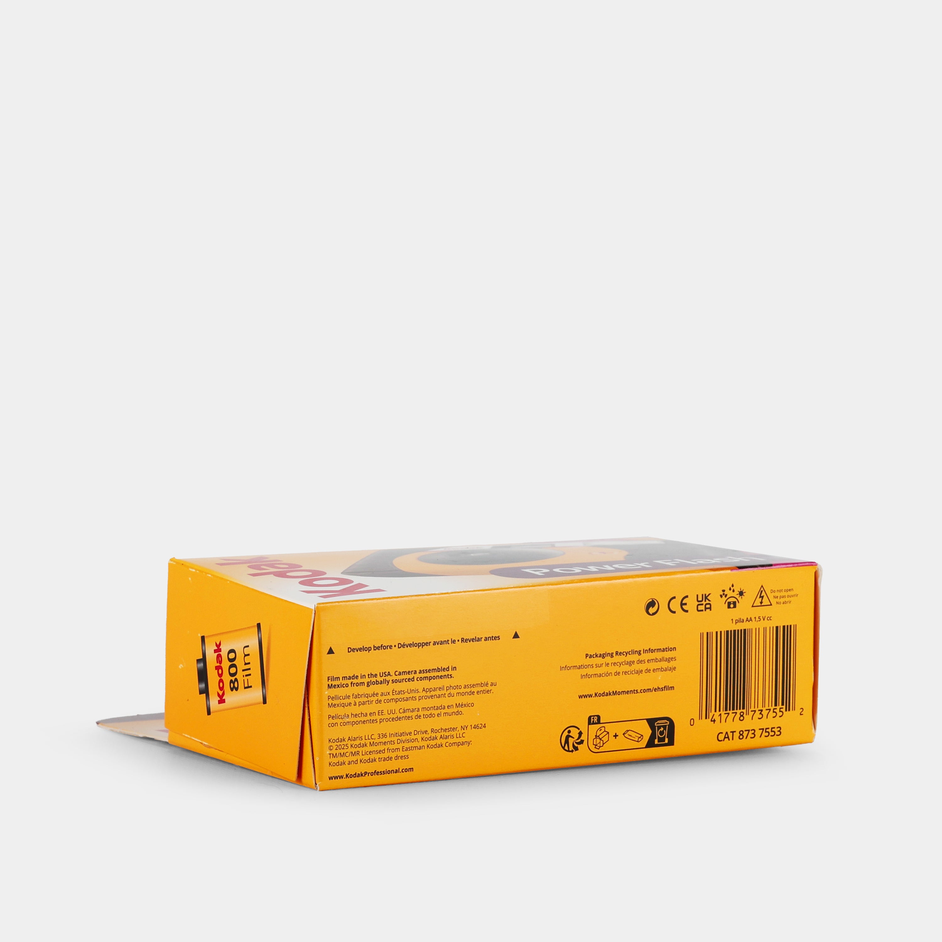 Kodak Power Flash Single Use 35mm Film Camera (27 Exposures)