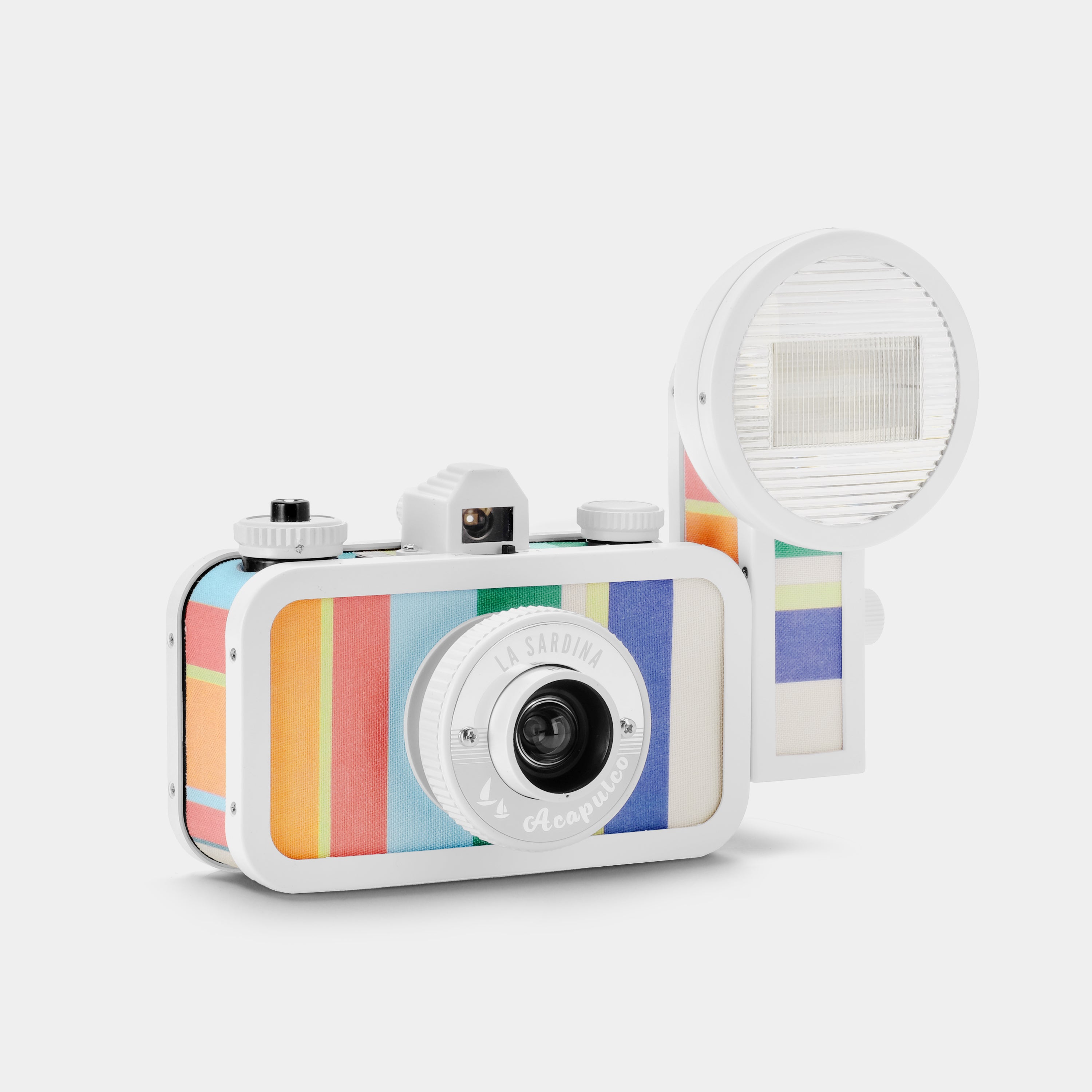 Lomography La Sardina and Flash DIY (Acapulco Caleta Edition) 35mm Poi