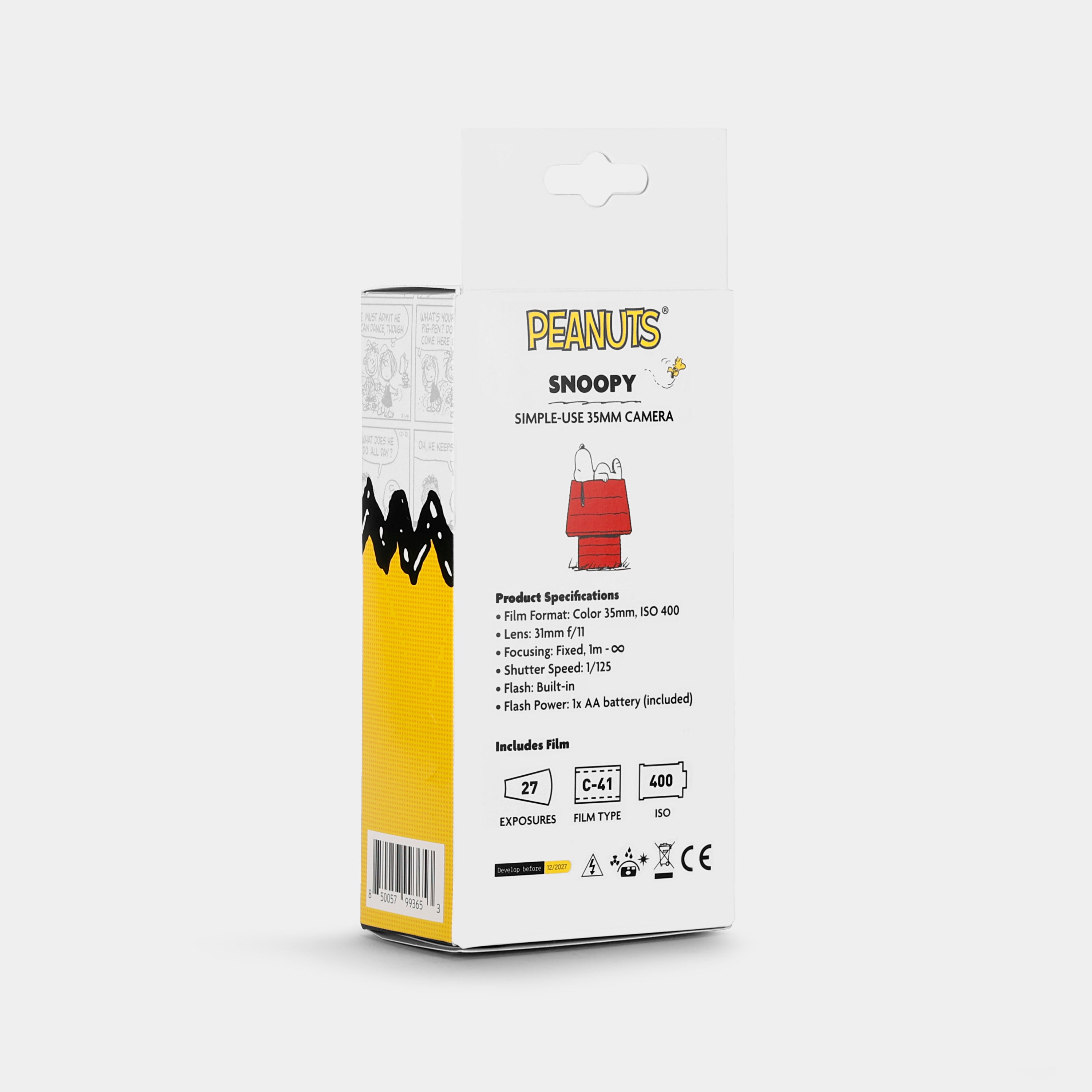 Snoopy Preloaded 35mm Film Simple-Use Camera