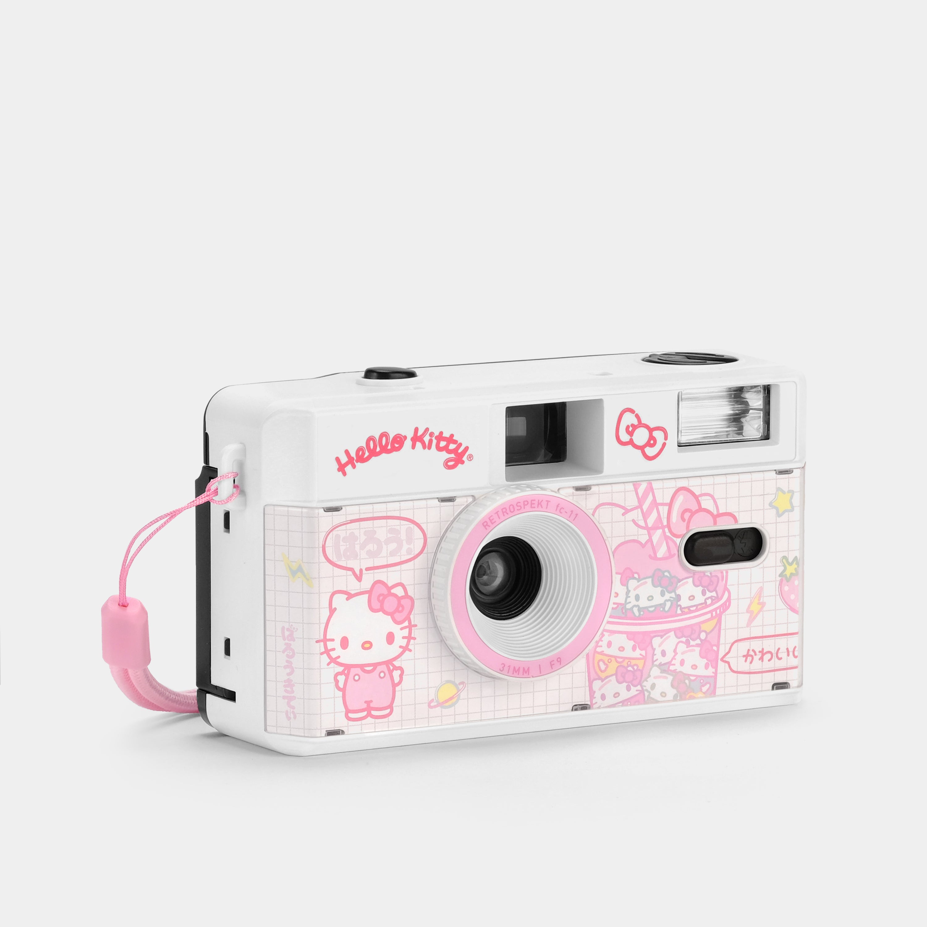 Hello Kitty Strawberry Kawaii FC-11 35mm Film Camera