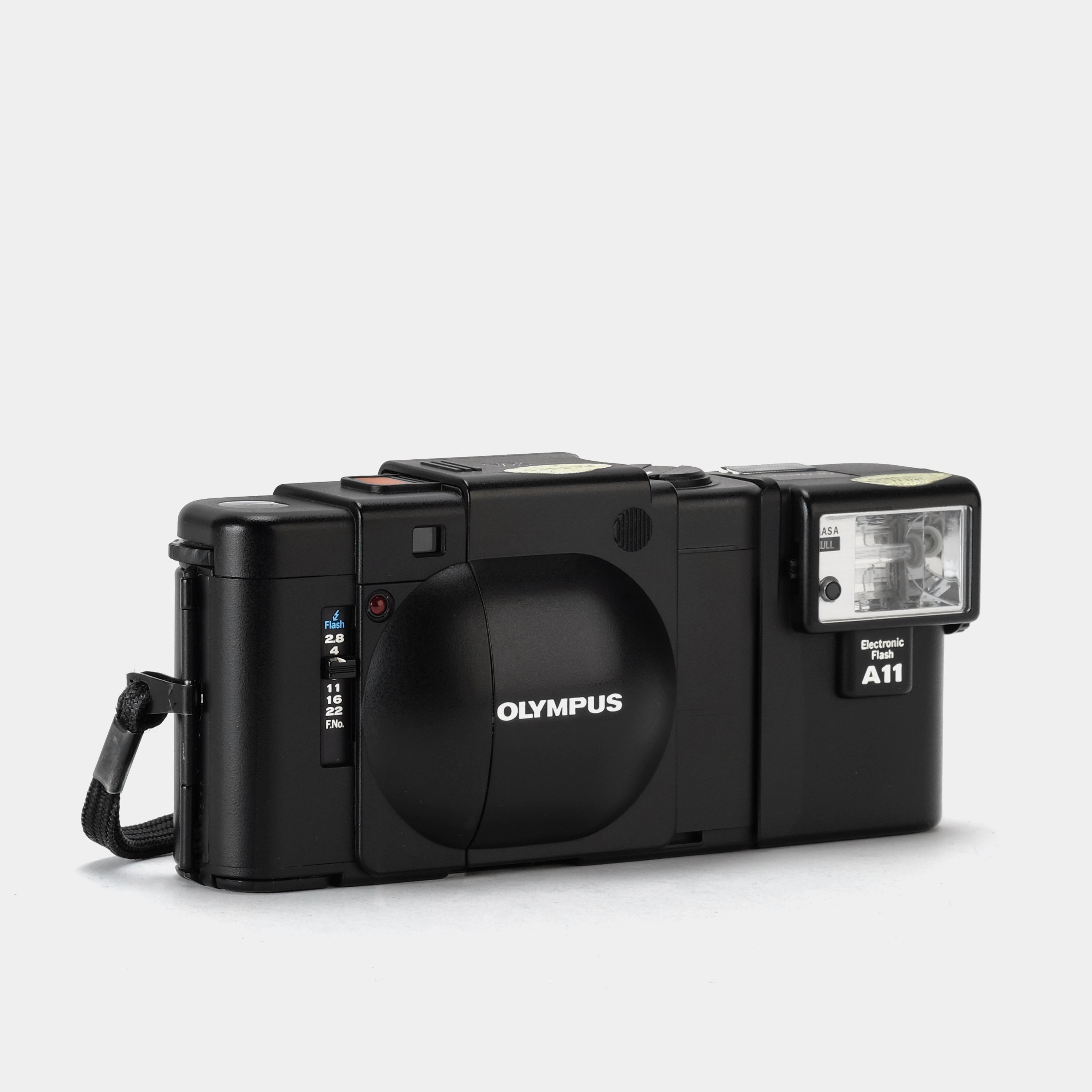 Olympus XA with A11 Flash 35mm Rangefinder Film Camera