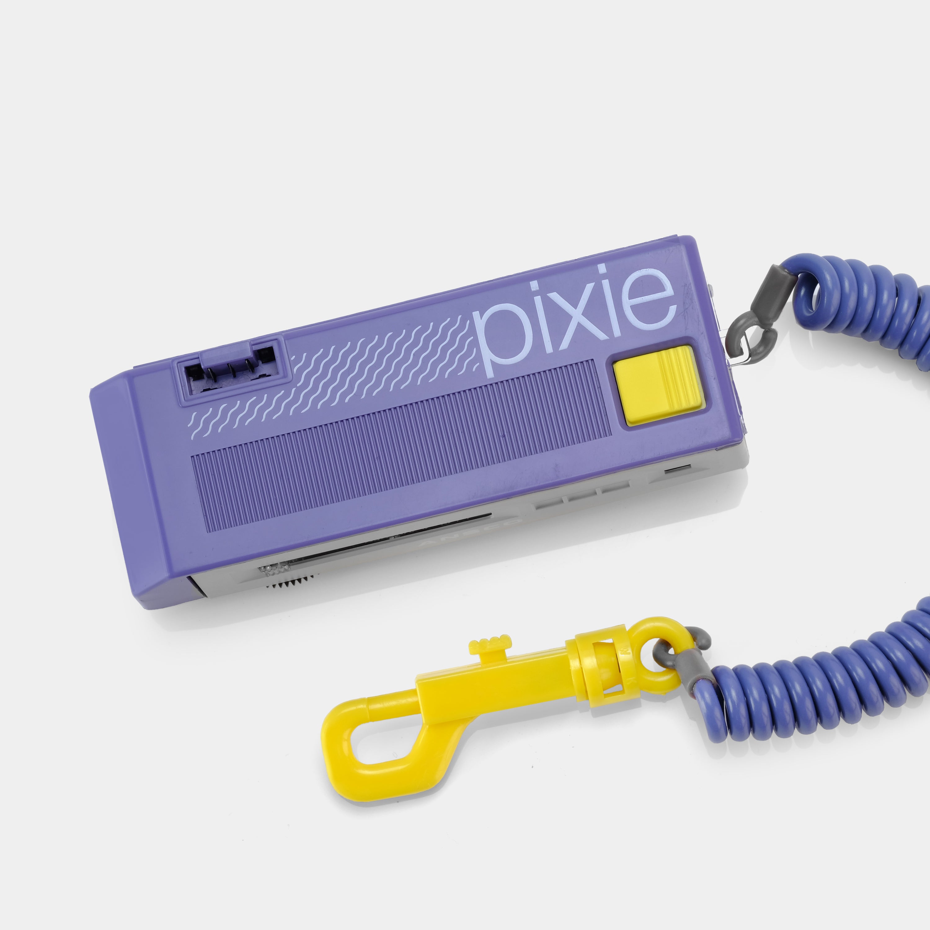 Ansco Pixie Purple 110 Format Film Camera and Keychain