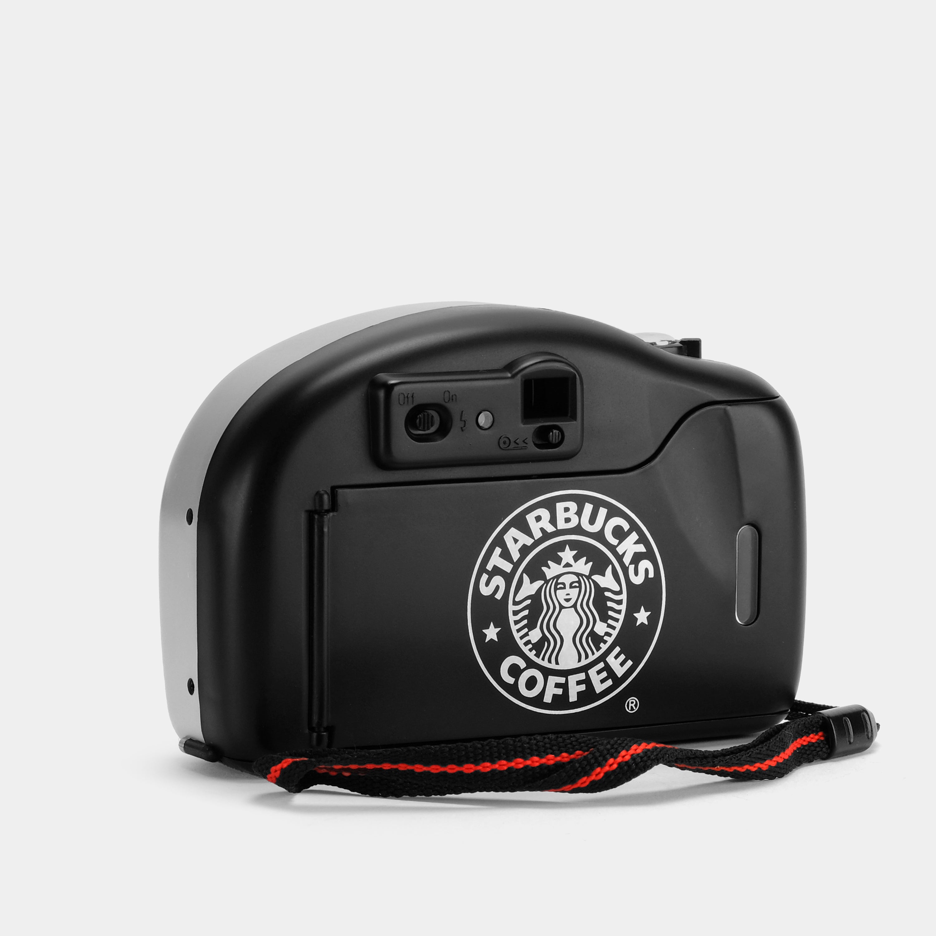 Starbucks 32-56mm Zoom Lens Motorized 35mm Point and Shoot Film Camera