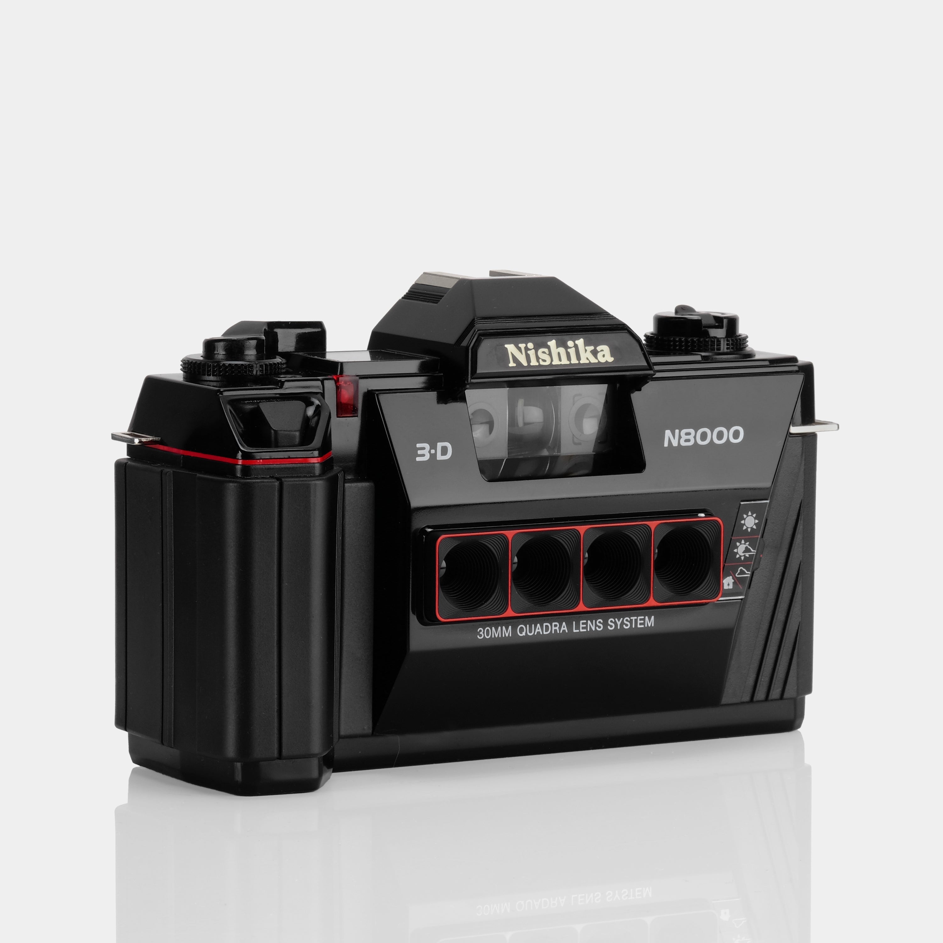 Nishika 3D N8000 35mm Film Camera with Accessories