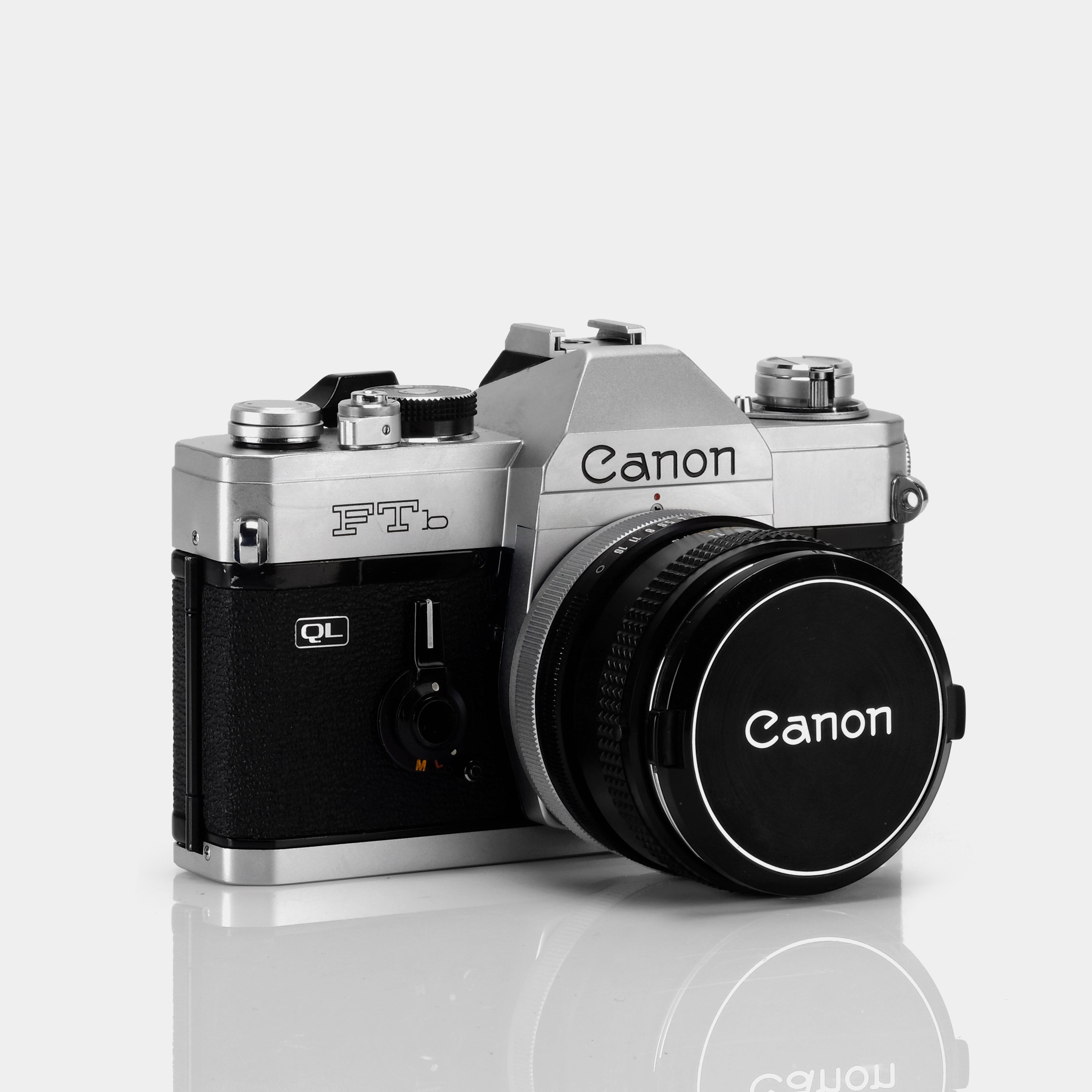 Canon FTb 35mm SLR Film Camera With 50mm and 135mm Lenses