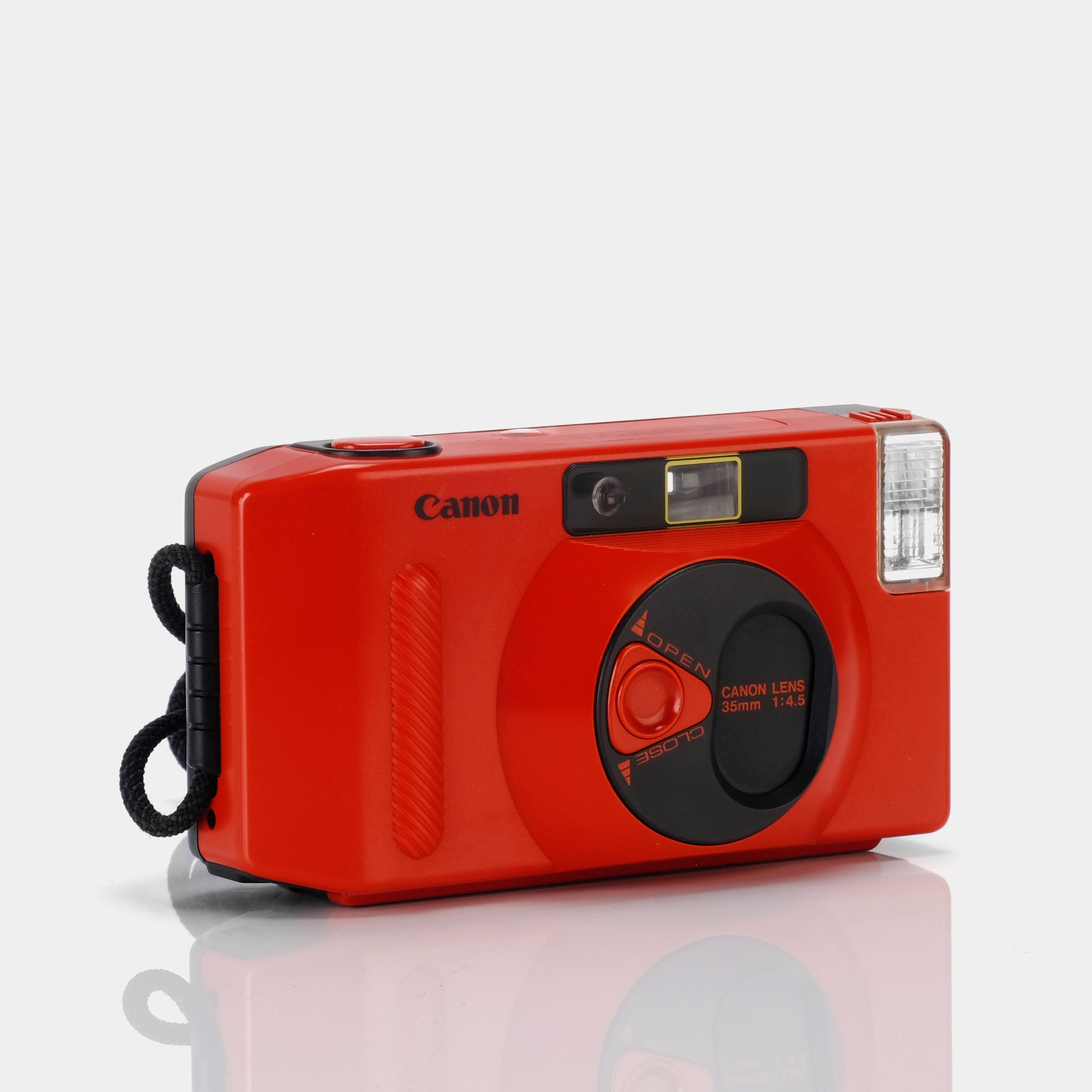 Canon Snappy S Red 35mm Film Camera