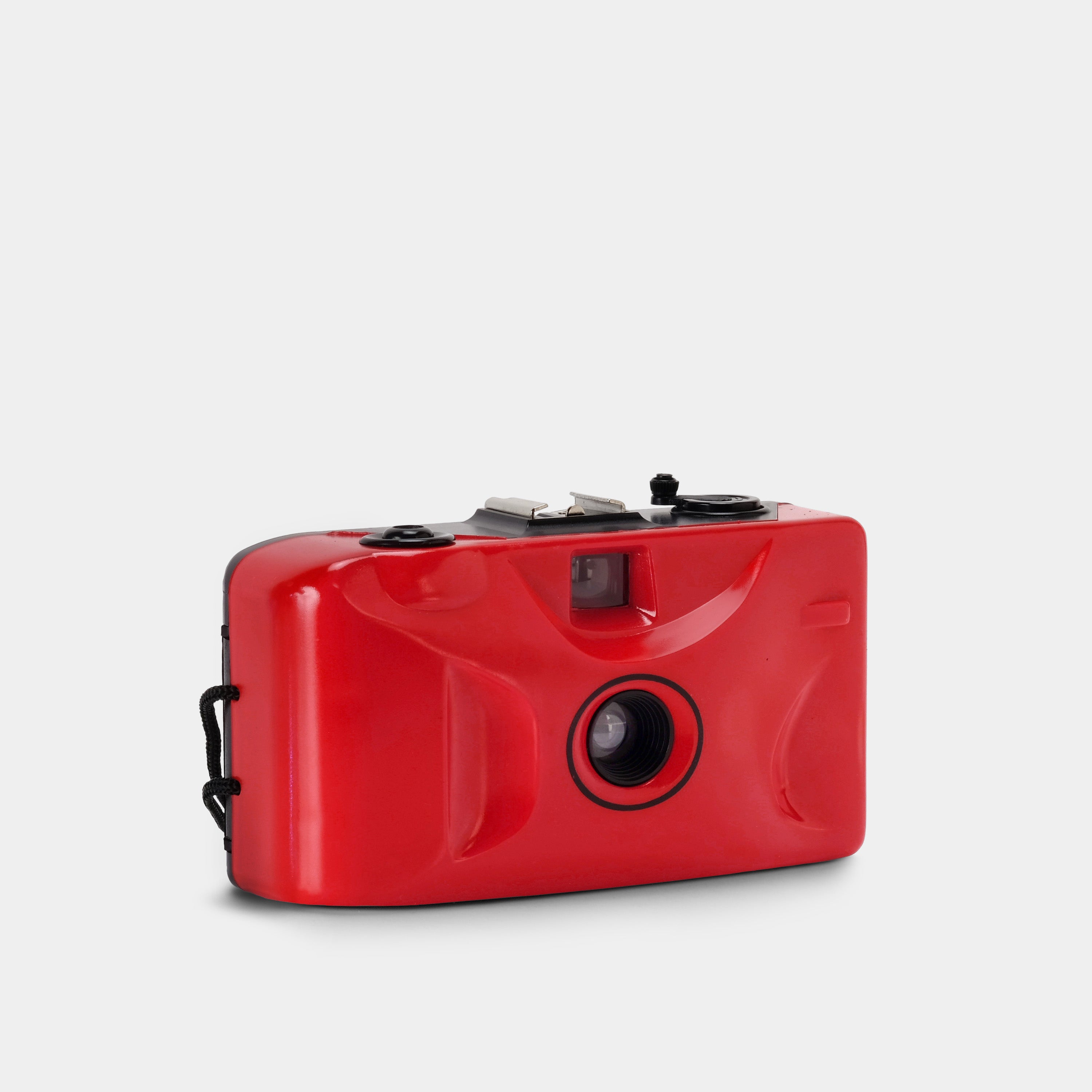 Red 35mm Point and Shoot Camera
