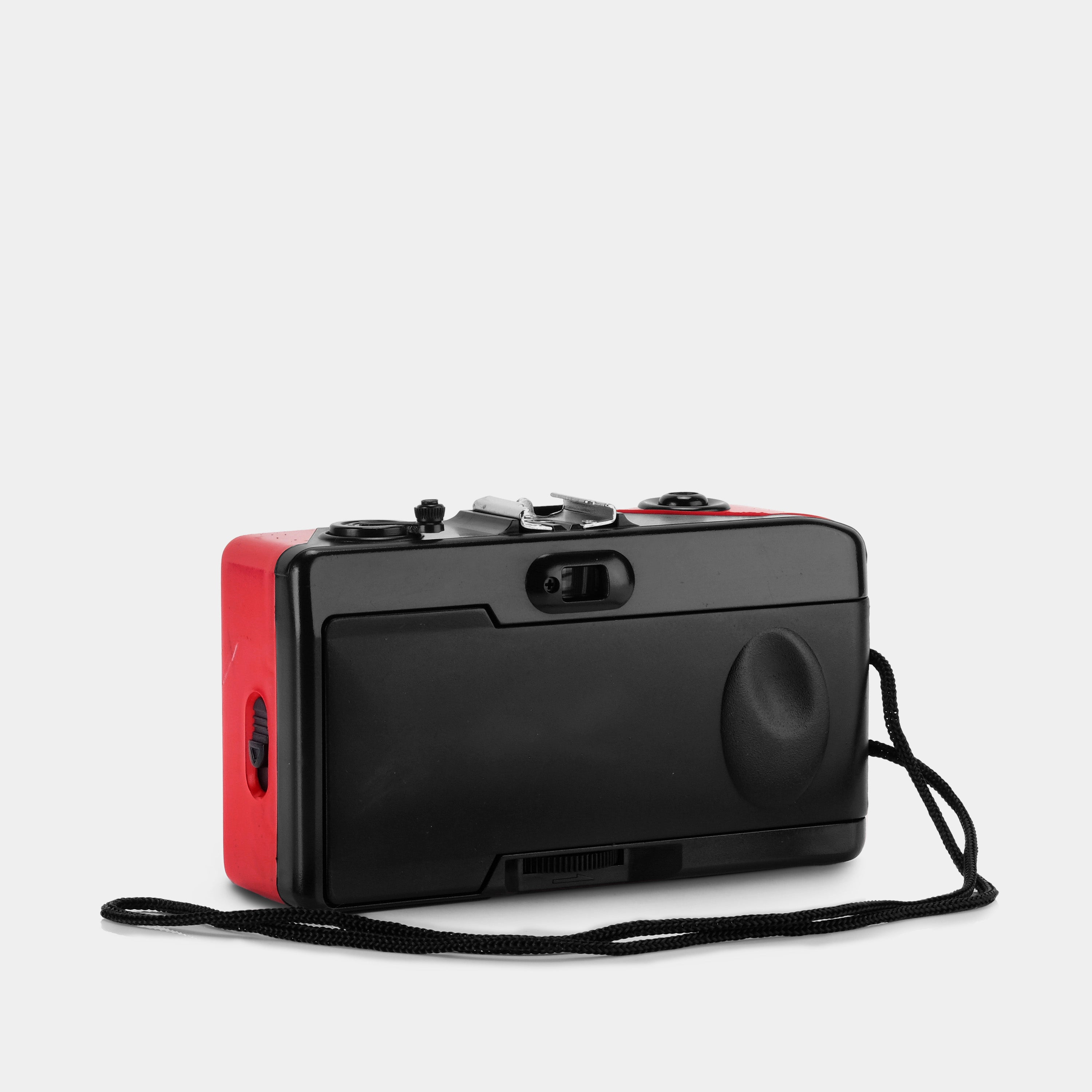 Red 35mm Point and Shoot Camera