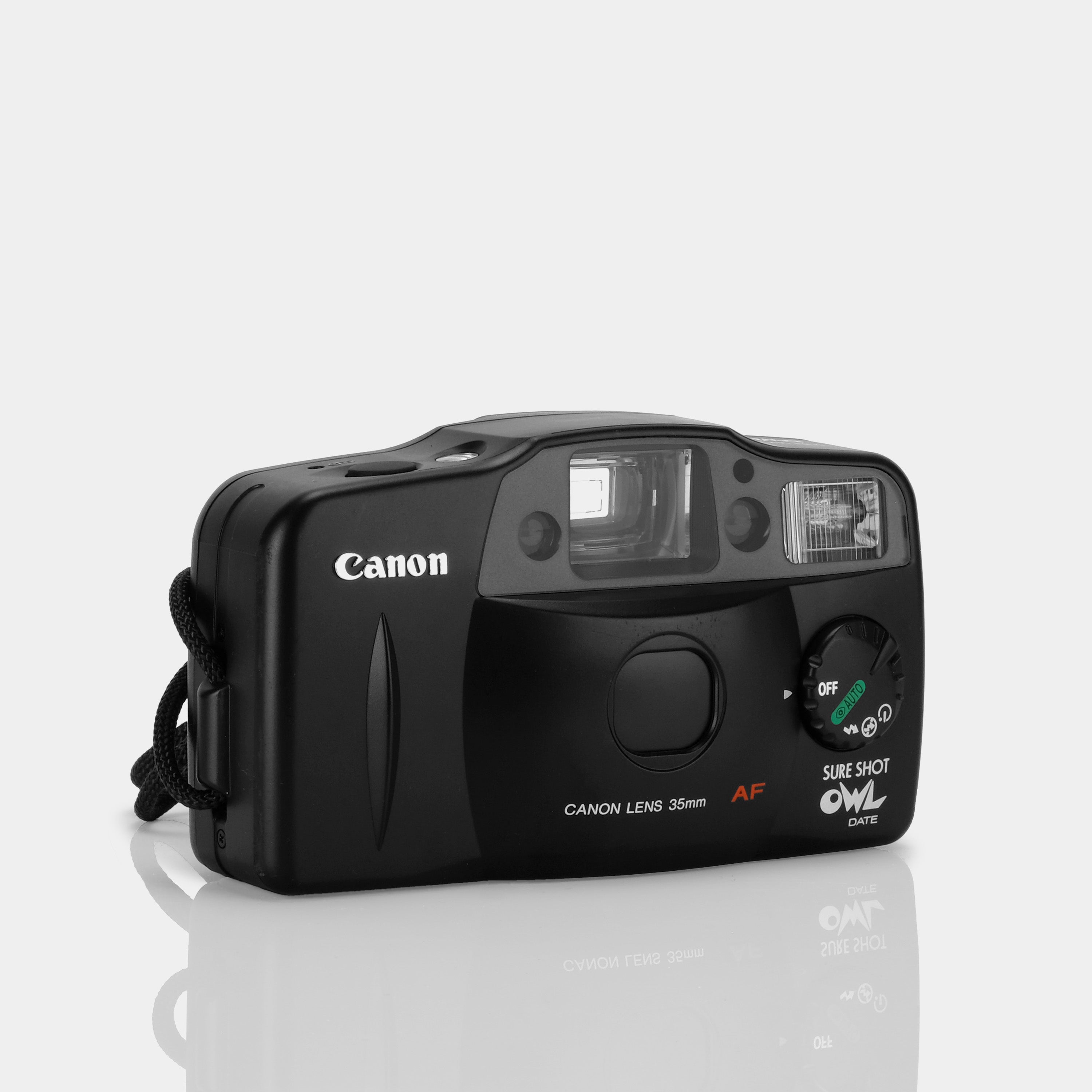 Canon Sure Shot OWL Date 35mm Point and Shoot Film Camera