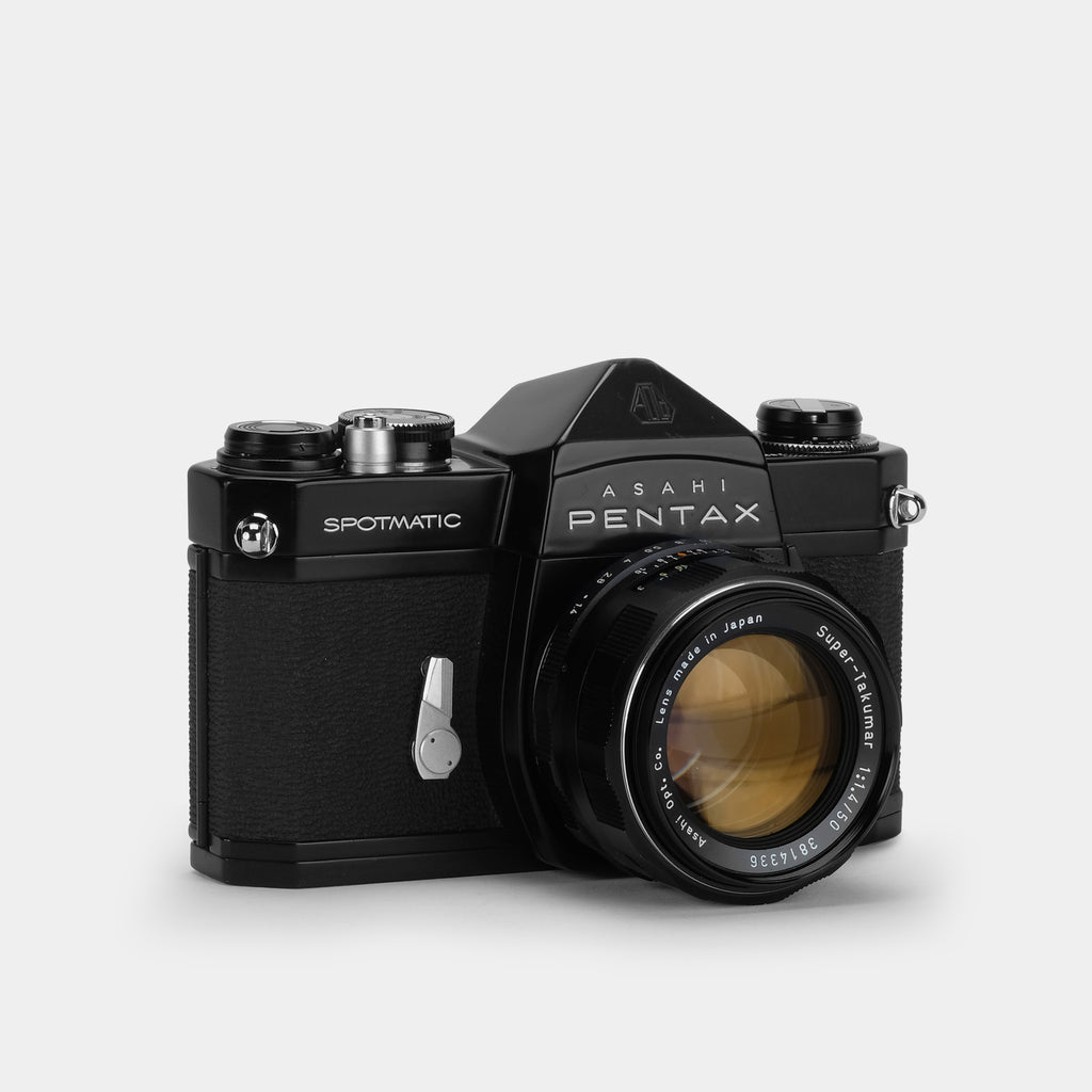 Appareil Photo Argentique Asahi Pentax Spotmatic SP Avec Objectif Takumar 35mm F/3.5 - Occasion Fonctionnel