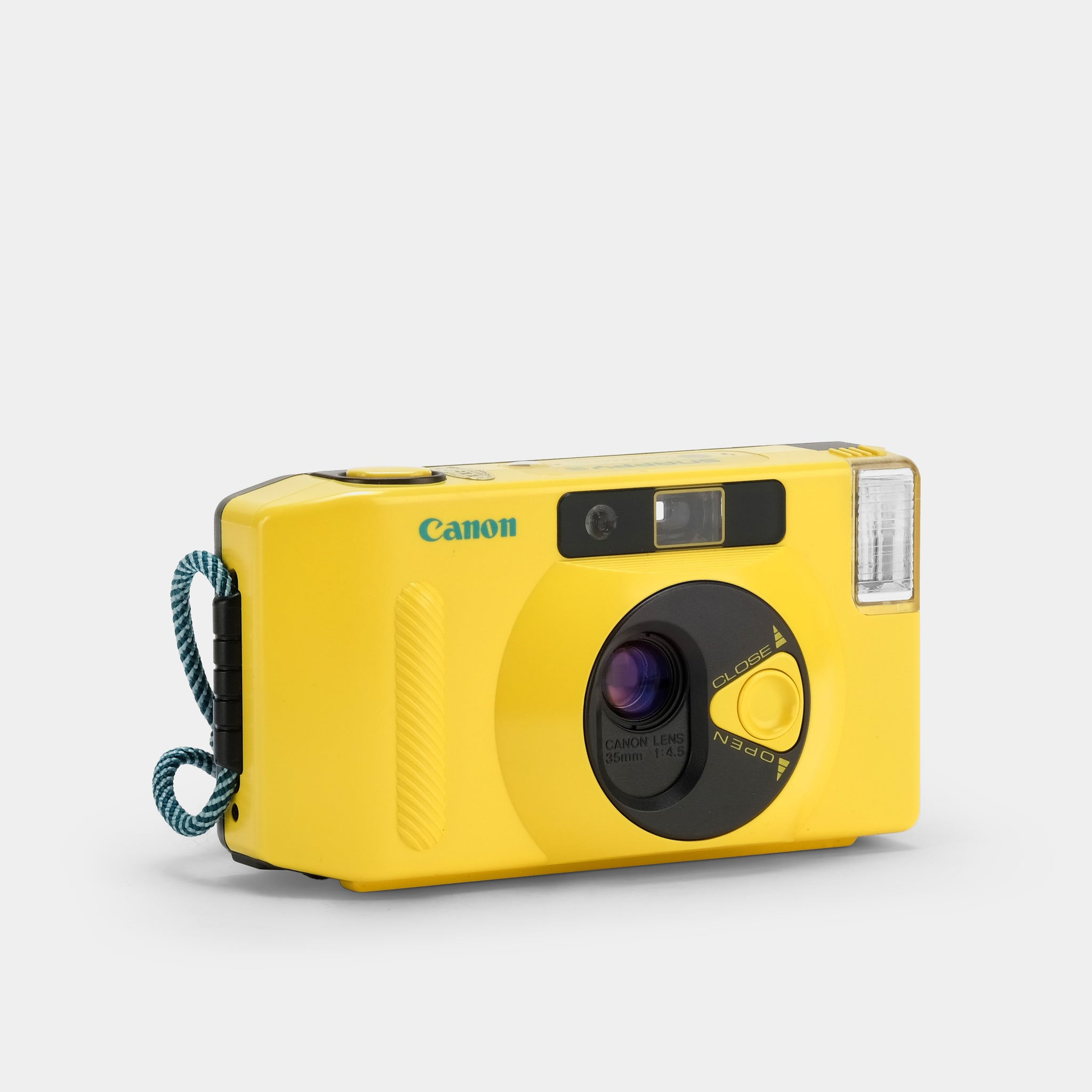 Canon Snappy S Yellow 35mm Point and Shoot Film Camera