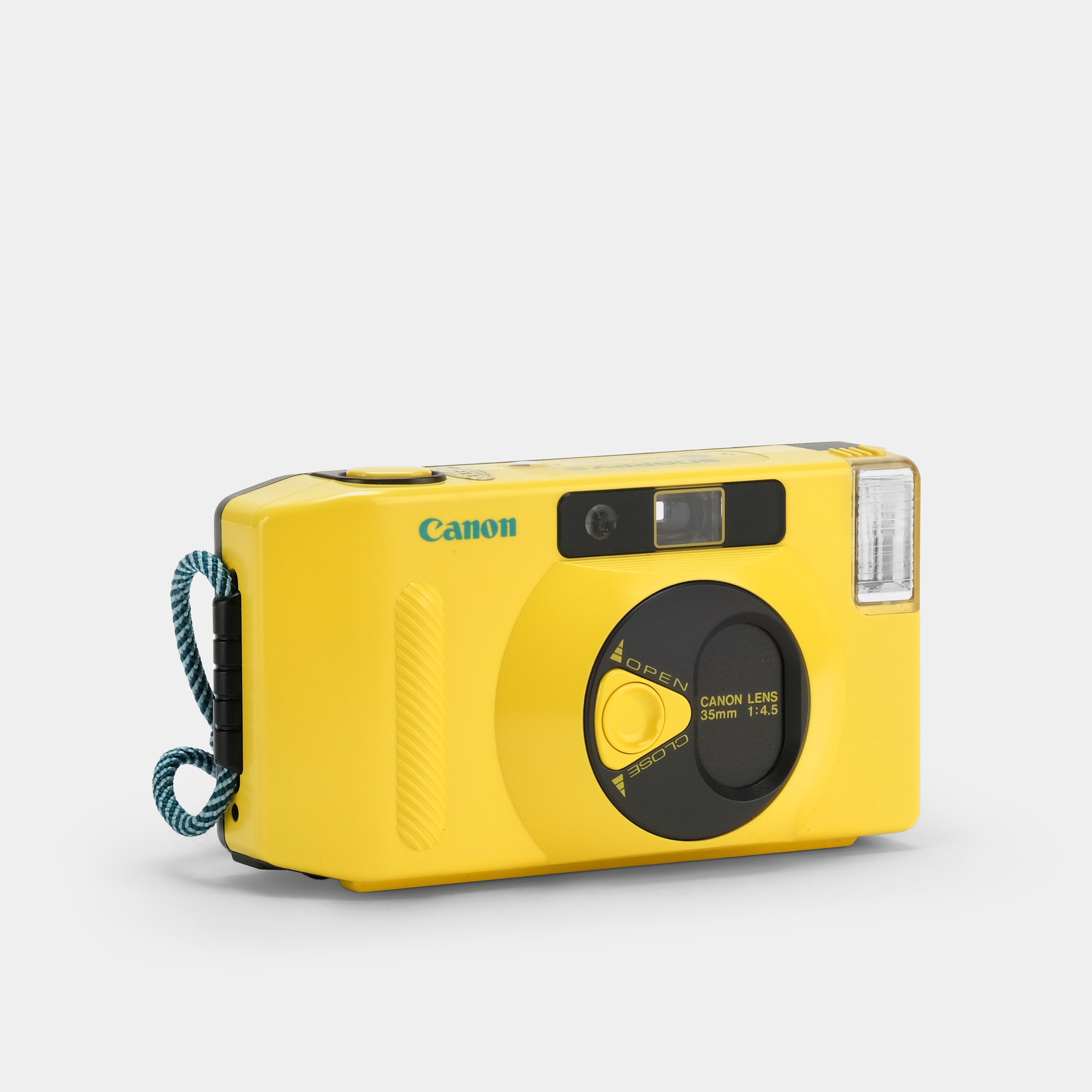 Canon Snappy S Yellow 35mm Point and Shoot Film Camera