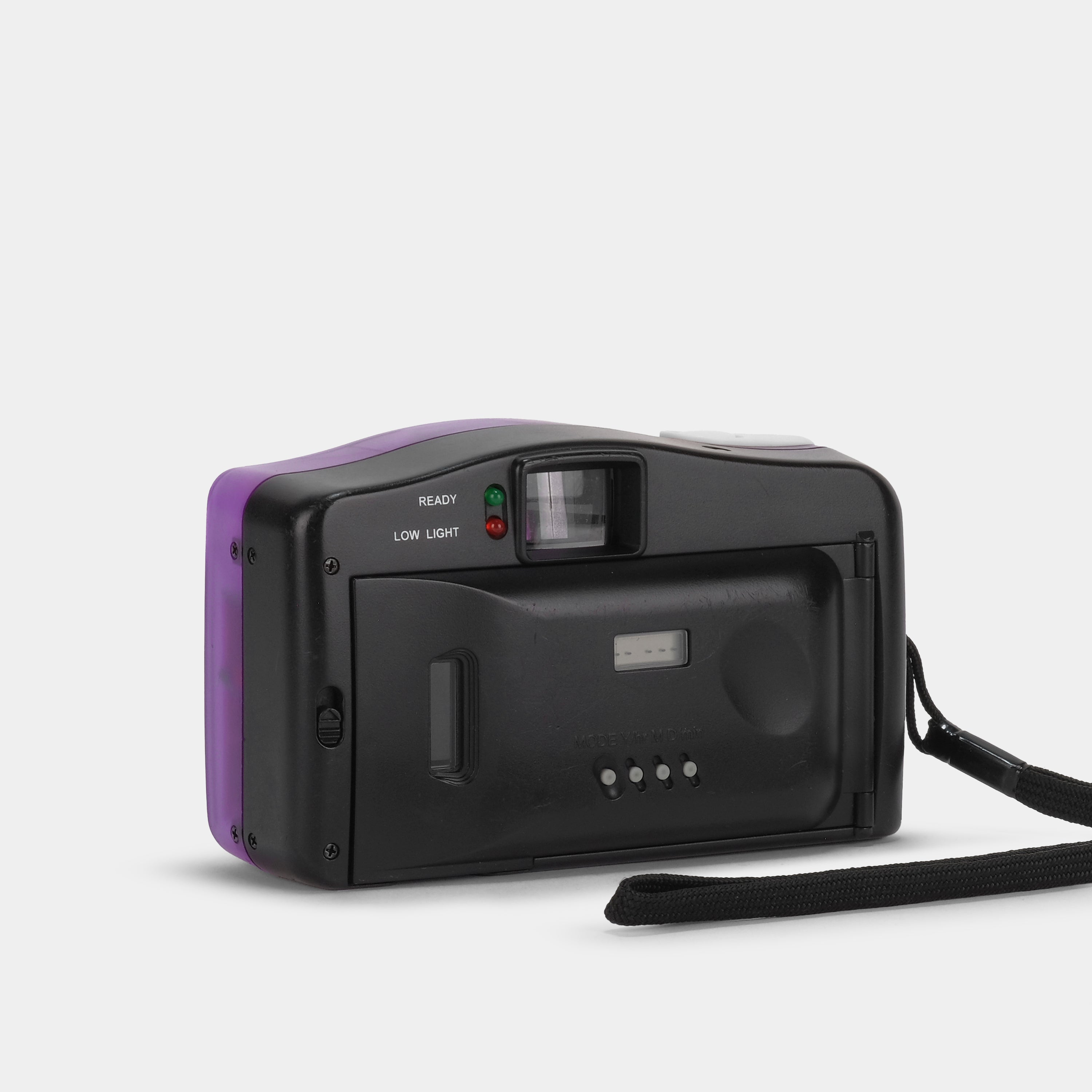 Vivitar CV40 Transparent Purple 35mm Point and Shoot Film Camera