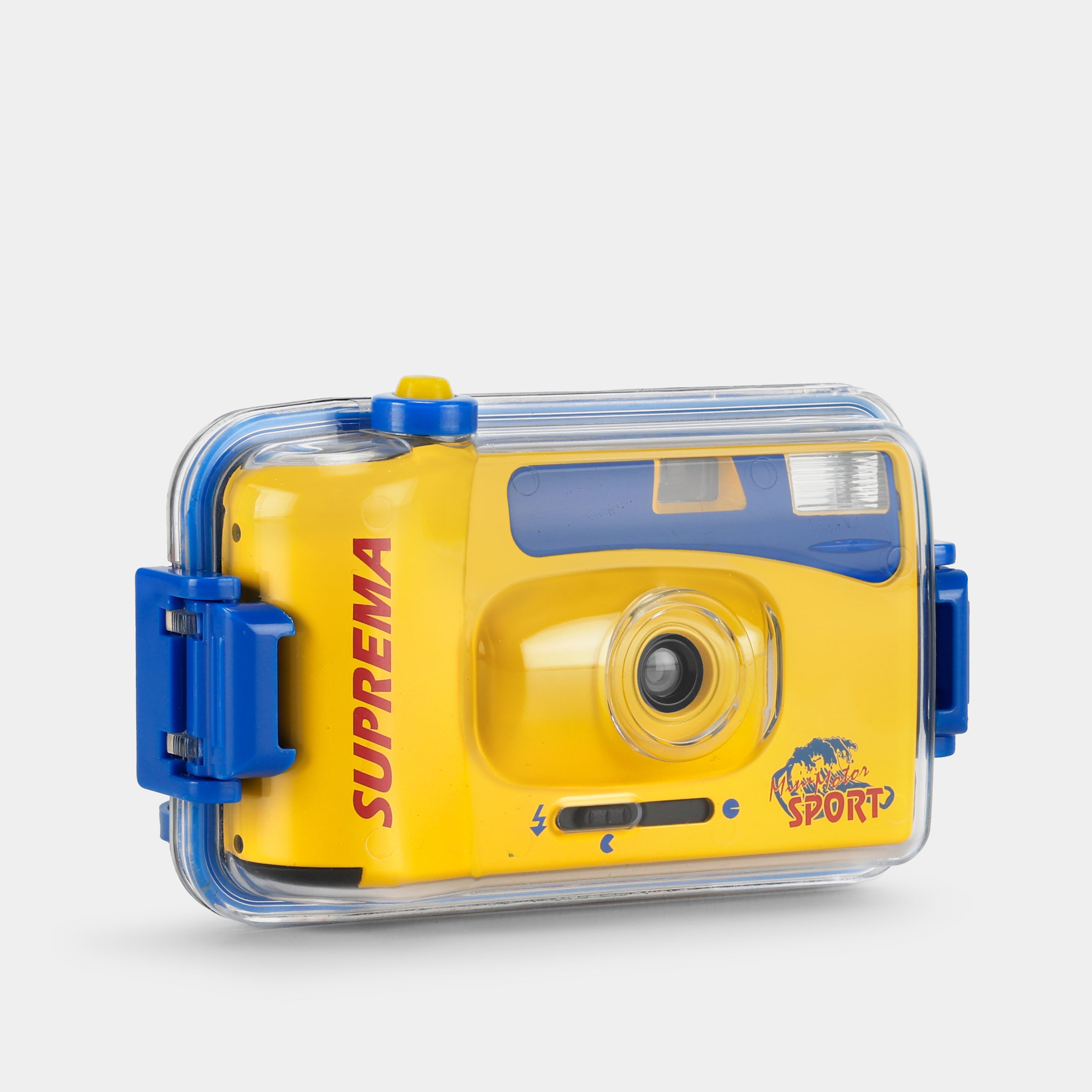 Suprema Mini Motor Sport 35mm Point and Shoot Film Camera with Underwater Housing