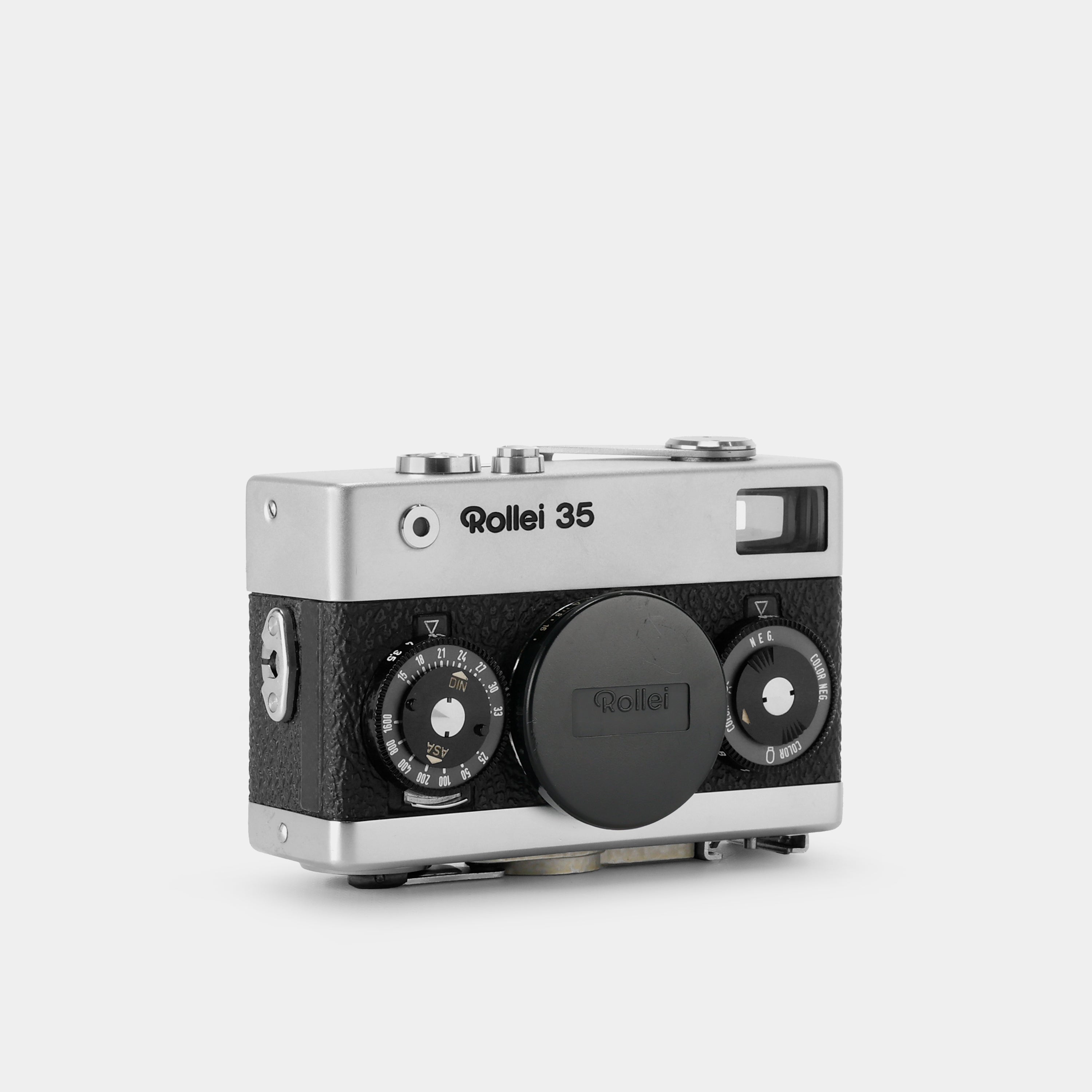 Rollei 35 Compact 35mm Film Camera with Case and 128BC Flash